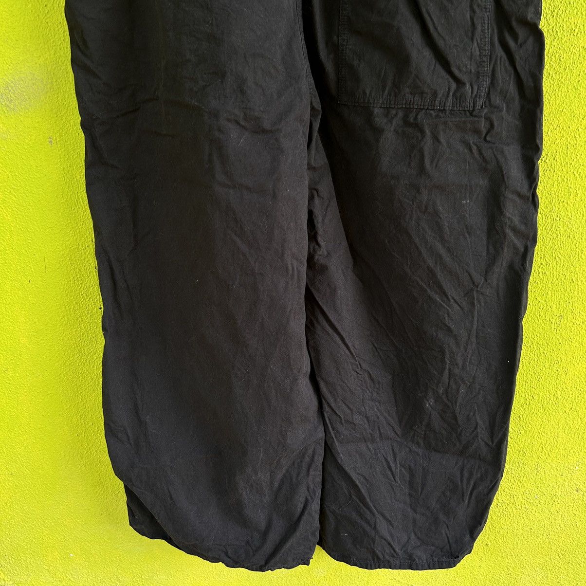 Vintage Vintage FrameWork Baggy Black Jumpsuit Size 26" / US 2 / IT 38 - 8 Thumbnail
