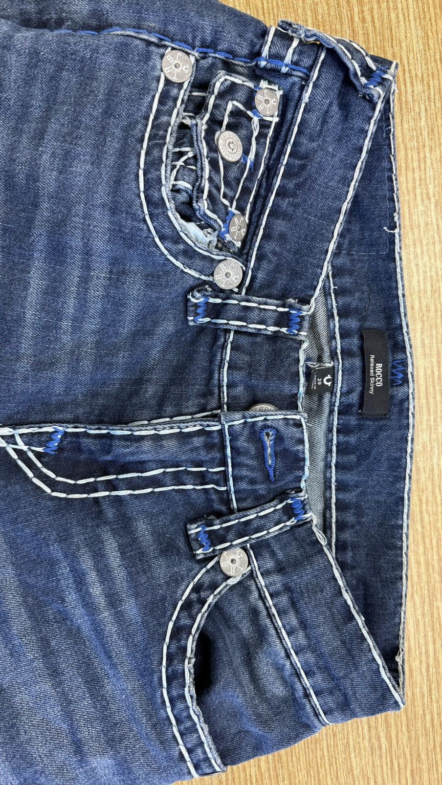 True Religion Skinny True Religion Denim Jeans Size US 29 - 6 Thumbnail