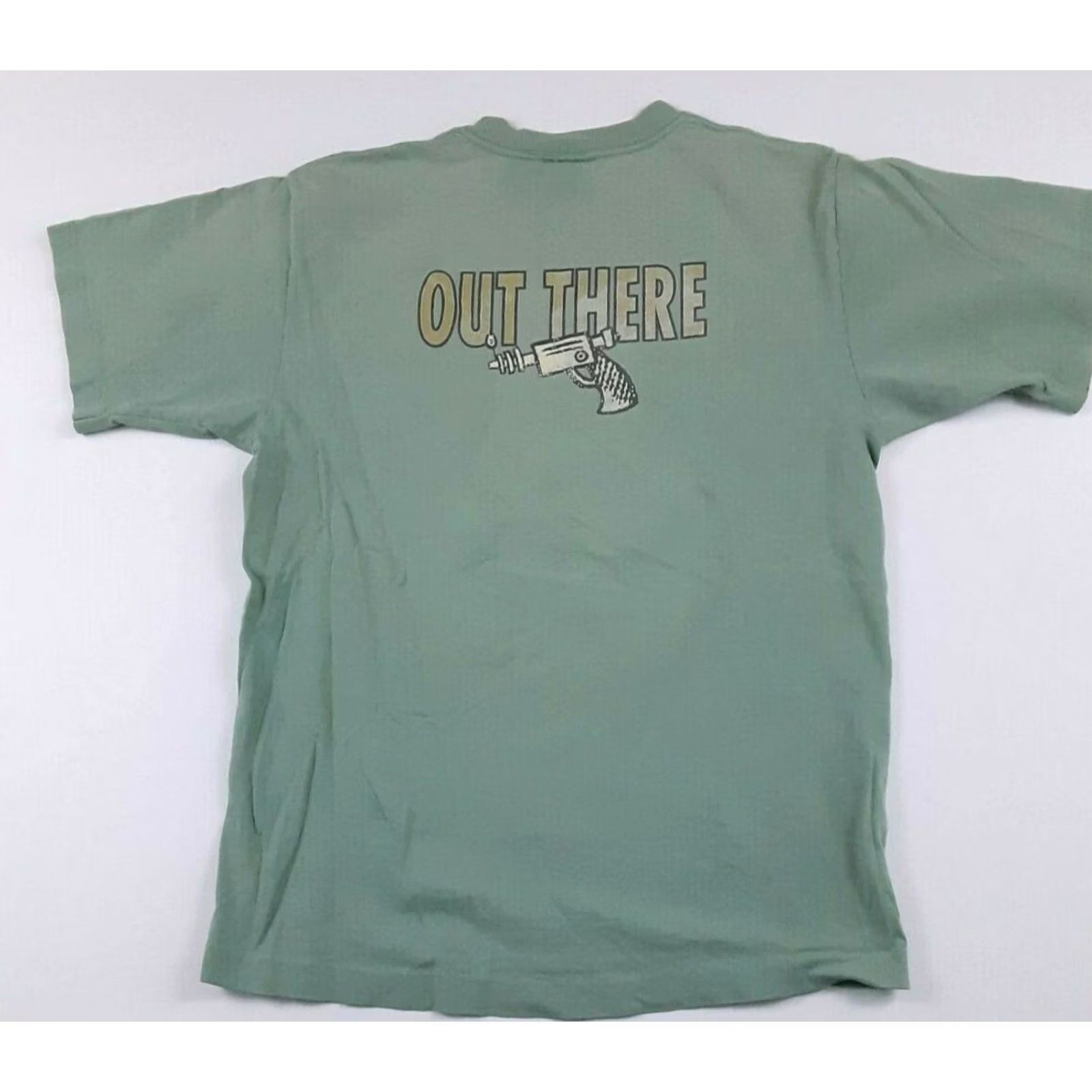 Vintage Marvin the Martian Lite Green Warner Brothers 1991 single stitch LG Shirt Size US L / EU 52-54 / 3 - 7 Thumbnail