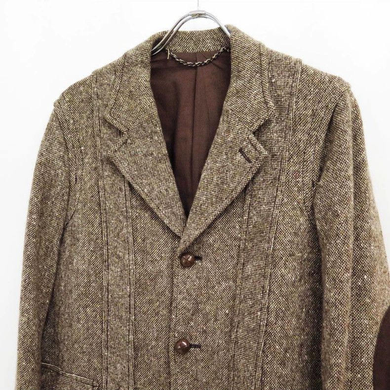 Number (N)ine Number (N)ine Size 2 Aw2002 Brown Court Wool Suit 2503-Next Size 44R - 6 Thumbnail