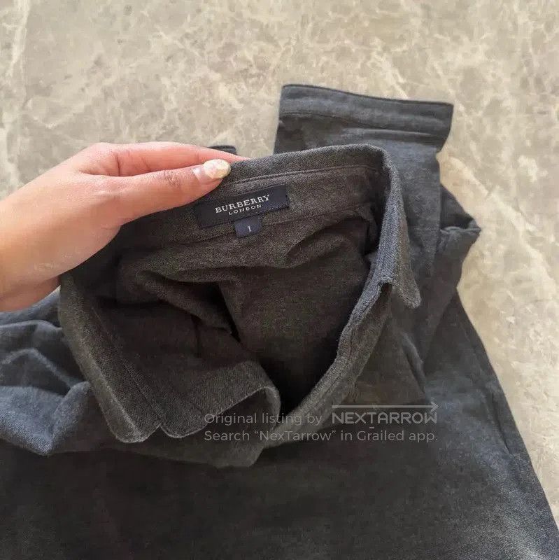 Burberry Burberry Gray Short Sleeve Polo T-Shirt. Size S / US 4 / IT 40 - 7 Thumbnail
