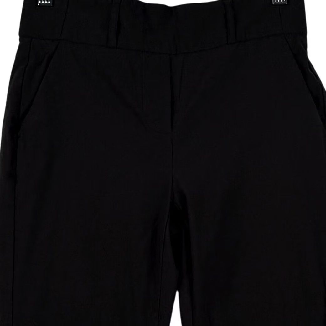 Vintage VINTAGE? No. Simply Vera Vera Wang Pants Black Stretch Office XS Slim? Size 26" / US 2 / IT 38 - 2 Thumbnail