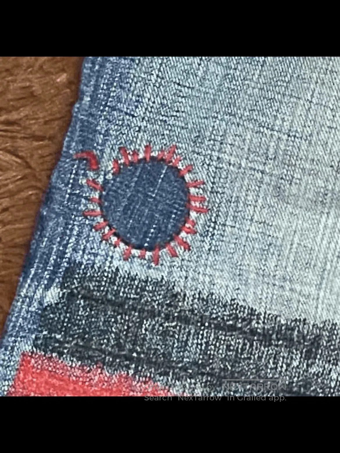 Number (N)ine Sz 2x28 Number Nine 05SS Distressed Patches Denim. Size US 30 / EU 46 - 5 Thumbnail