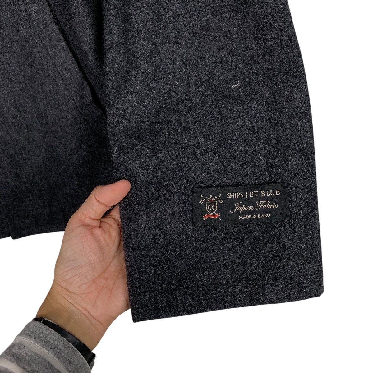 SHIPS Japanese Brand Ships Jet Blue Jacket Size US L / EU 52-54 / 3 - 13 Thumbnail