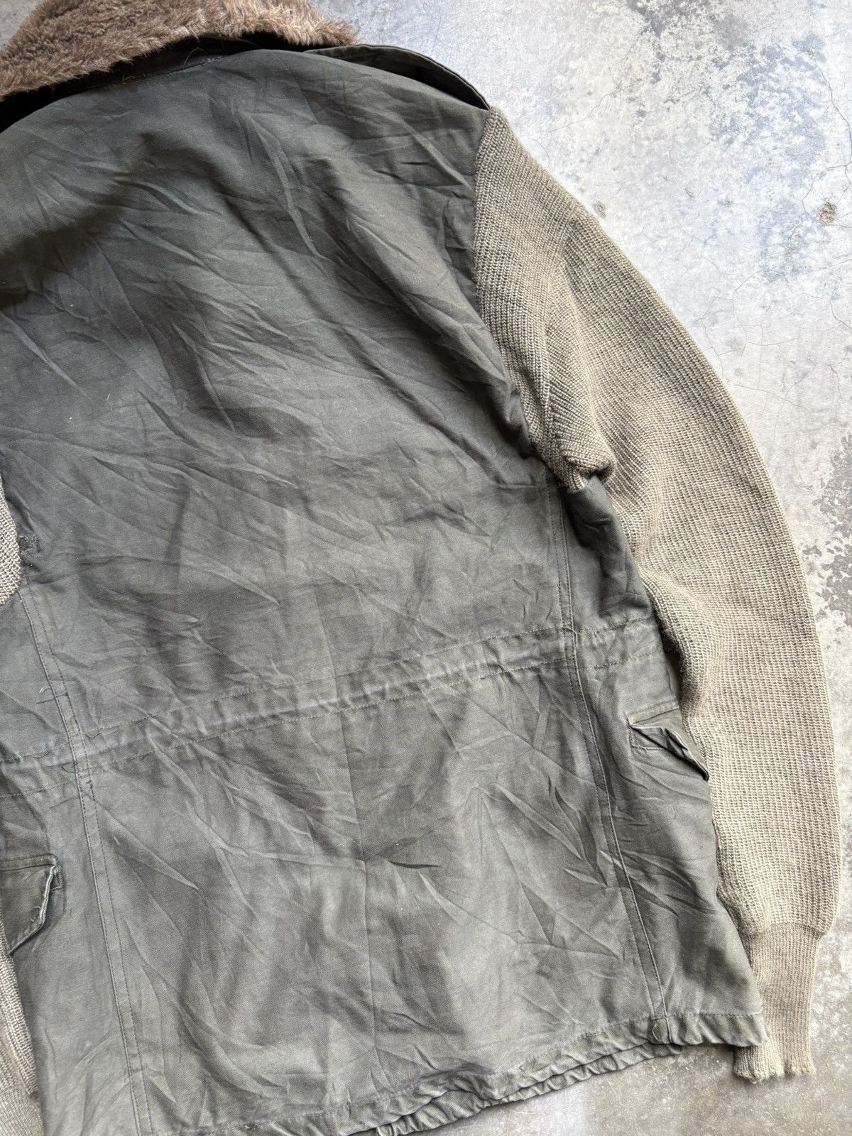 Japanese Brand × Vintage Beautiful customised military gillet jacket Size US S / EU 44-46 / 1 - 6 Thumbnail