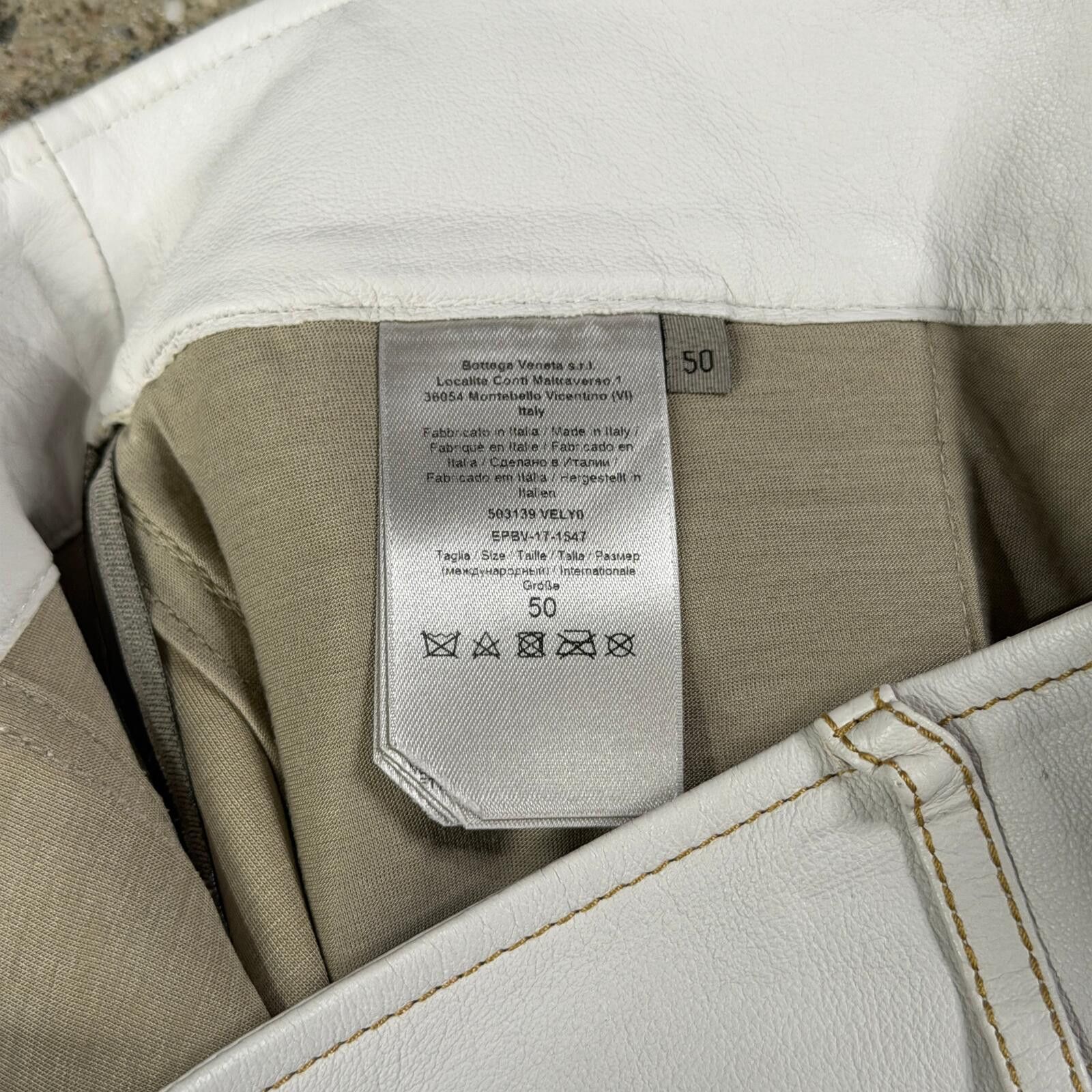 Bottega Veneta Bottega Veneta Leather Panel Pants Size US 34 / EU 50 - 7 Thumbnail