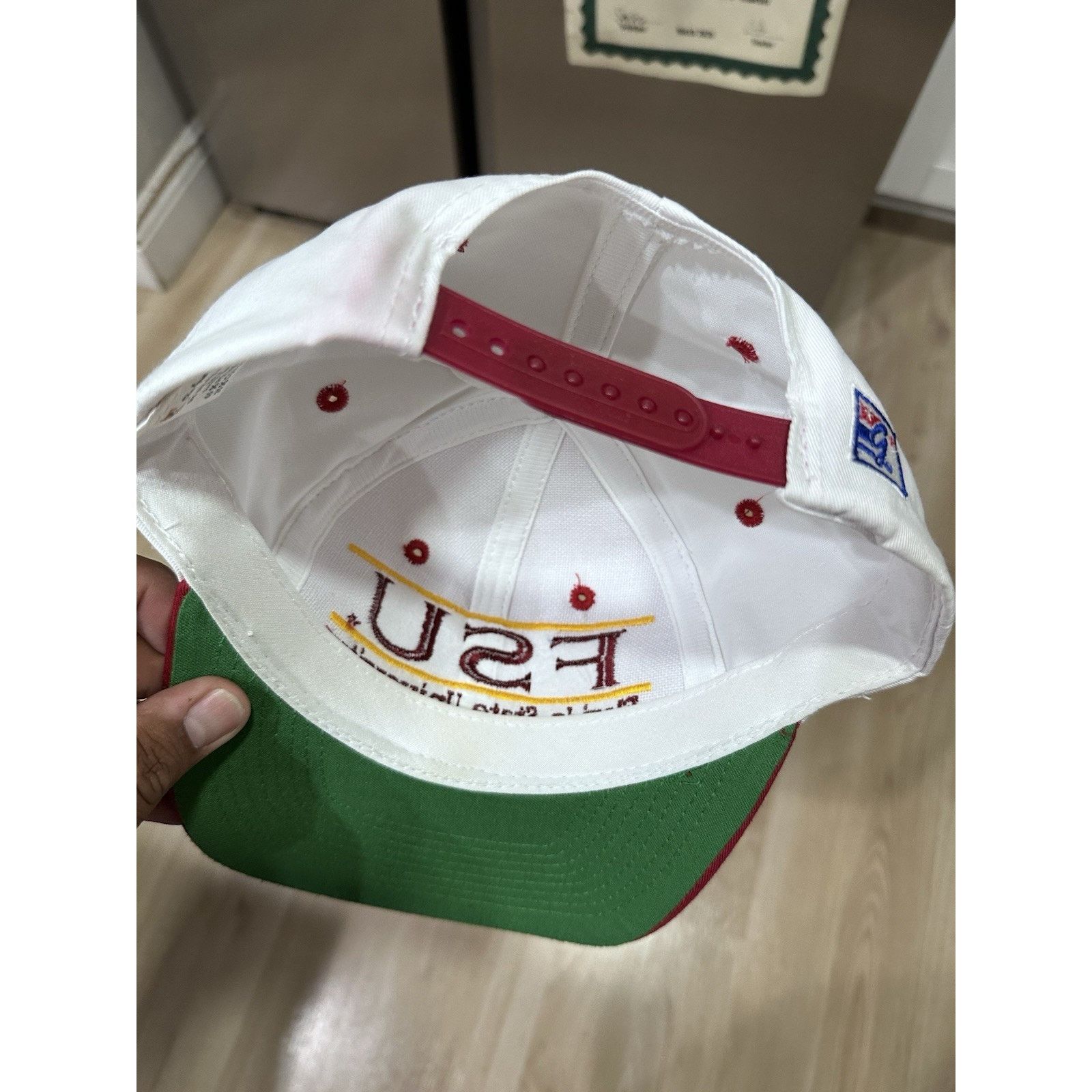 The Game Florida State Seminoles The Game Split Bar Vintage Hat Size ONE SIZE - 8 Thumbnail