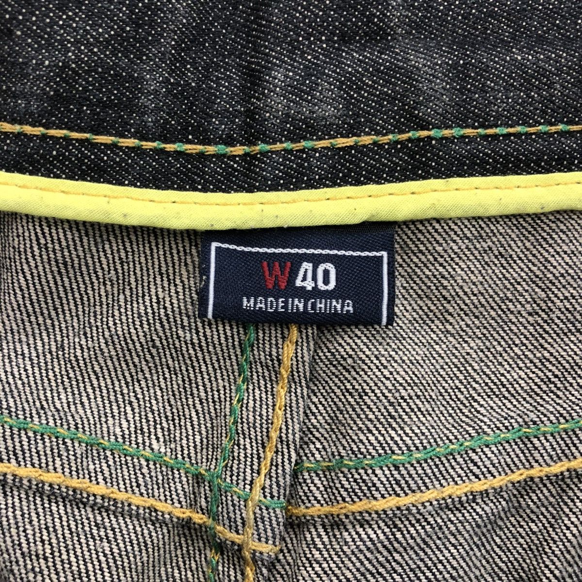 Coogi × Japanese Brand × Vintage RARE🇯🇲 Y2K Vintage Coogi Jamaica Baggy Embroidered Jeans Size US 40 / EU 56 - 9 Thumbnail