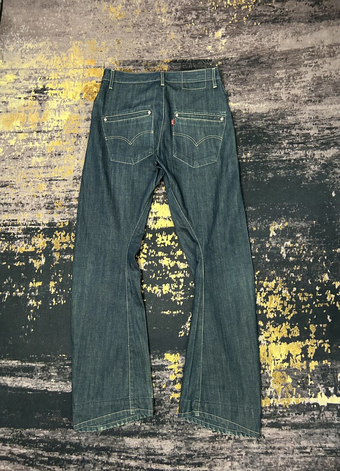 Engineered Garments × Levi's Levis Engineered Distressed Jeans Size US 31 - 1 Thumbnail