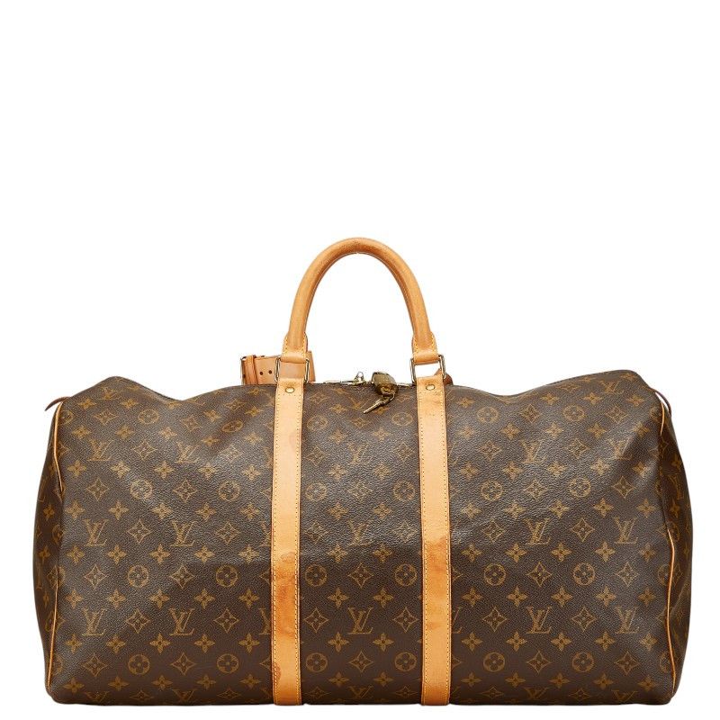 Louis Vuitton Louis Vuitton Louis Vuitton Keepall Monogram Travel Bag Canvas Travel Bag M41424 DUTY FREE for USA Size ONE SIZE - 1 Thumbnail