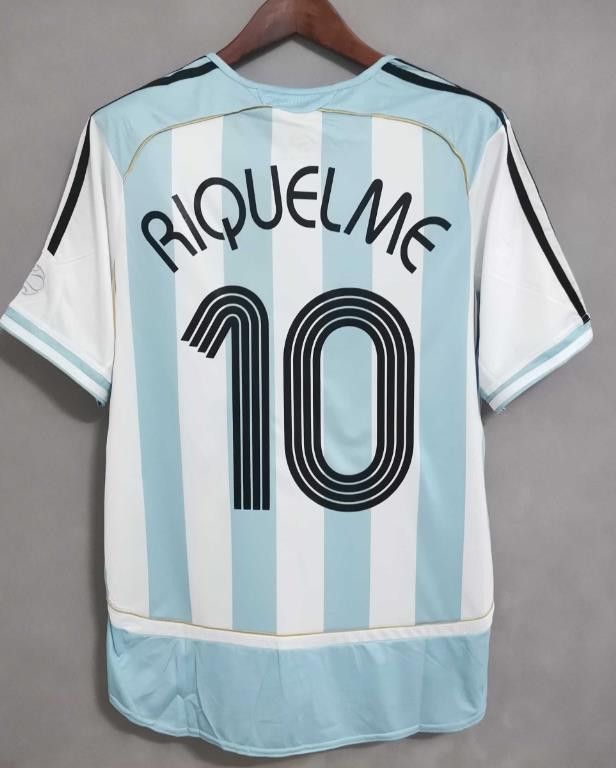 Other 2006 Argentina #10 Riquelme Jersey Size US XXL / EU 58 / 5 - 1 Thumbnail