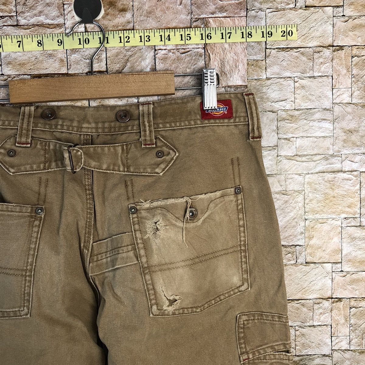 Dickies Dickies painter vintage buckle back Brown Casual Pants #A576 Size US 31 - 5 Thumbnail