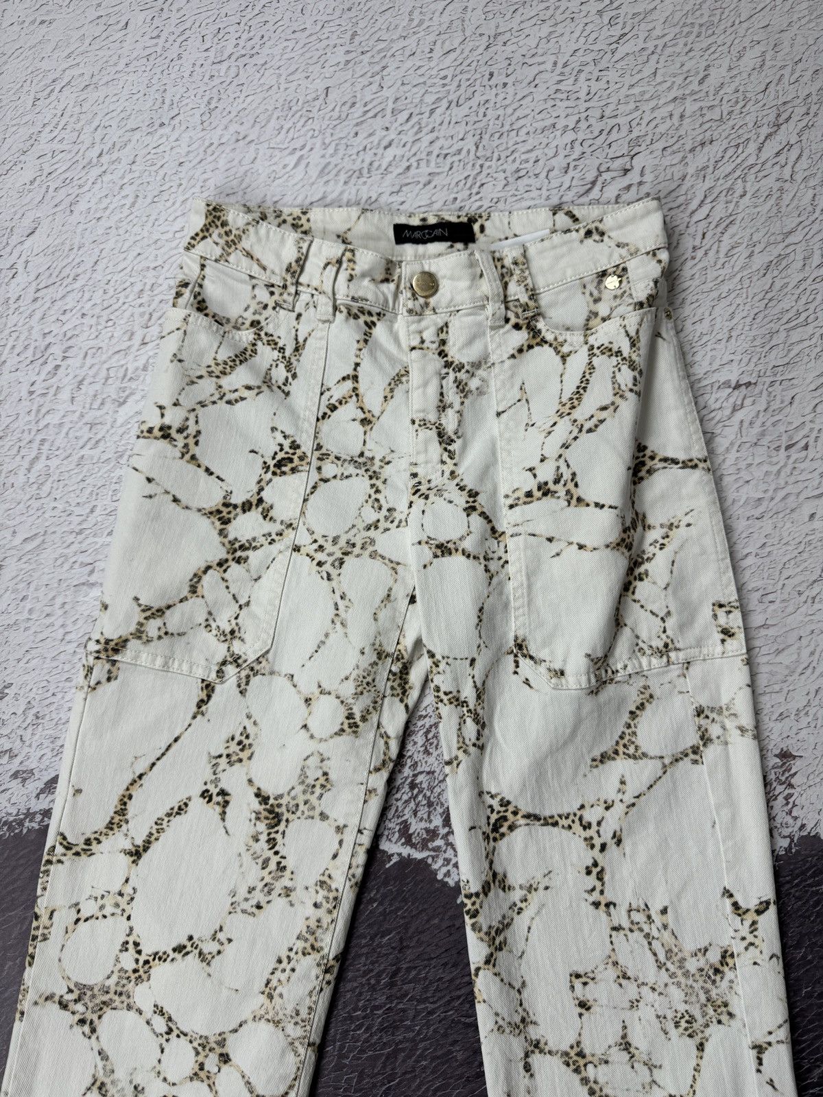 Other Marc Cain Jeans mit Allover-Animal-Print in offwhite Size 27" / US 4 / IT 40 - 5 Thumbnail