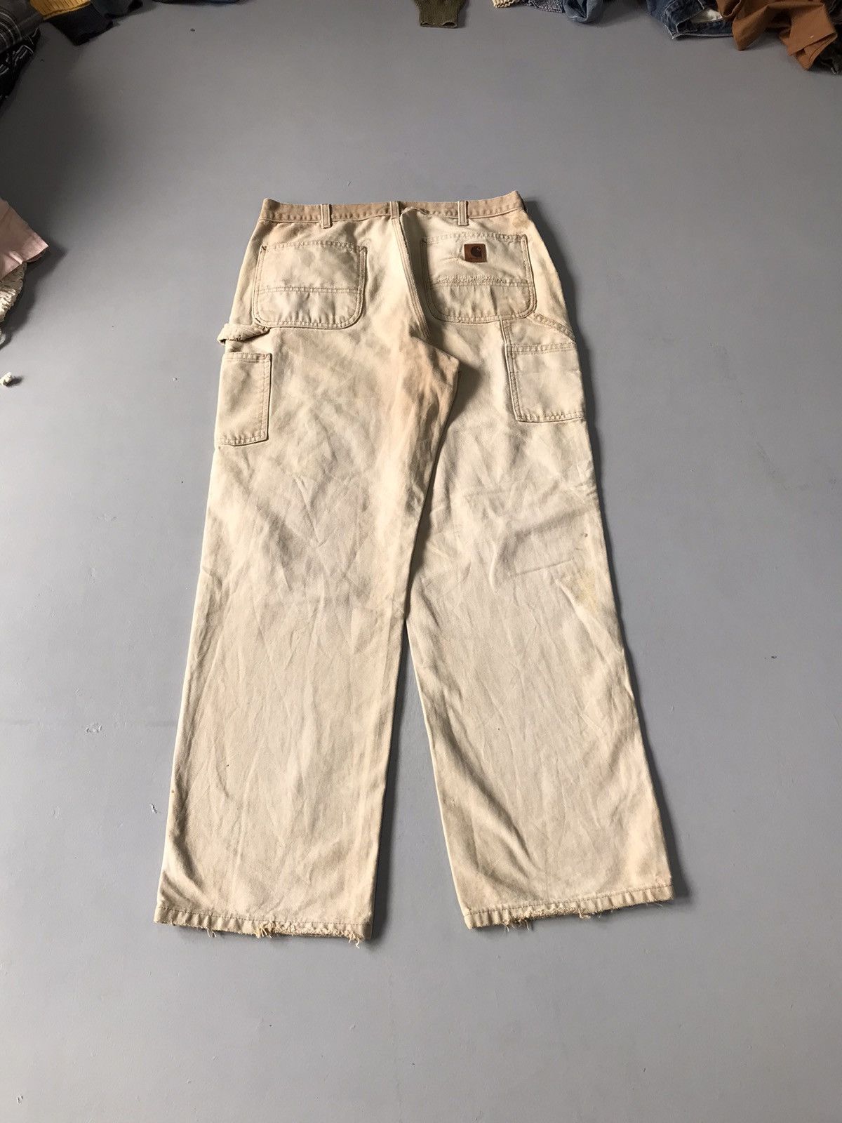 Carhartt Vintage Carhartt carpenter workwear denim Size US 36 / EU 52 - 2 Thumbnail