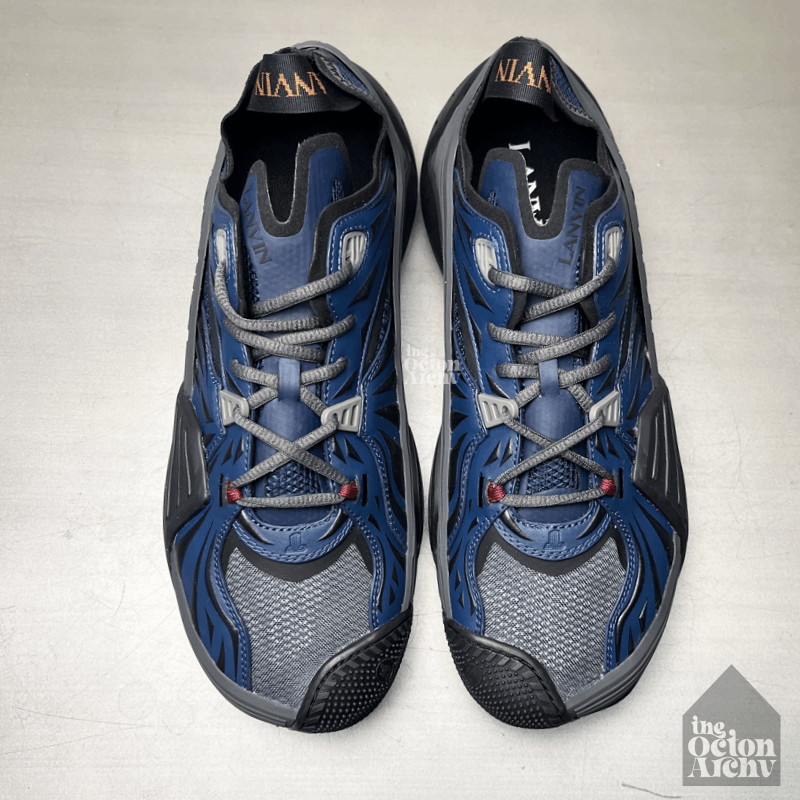Lanvin Lanvin Flash-X Low Top Sneakers 'Dark Blue' Size US 10 / EU 43 - 6 Thumbnail