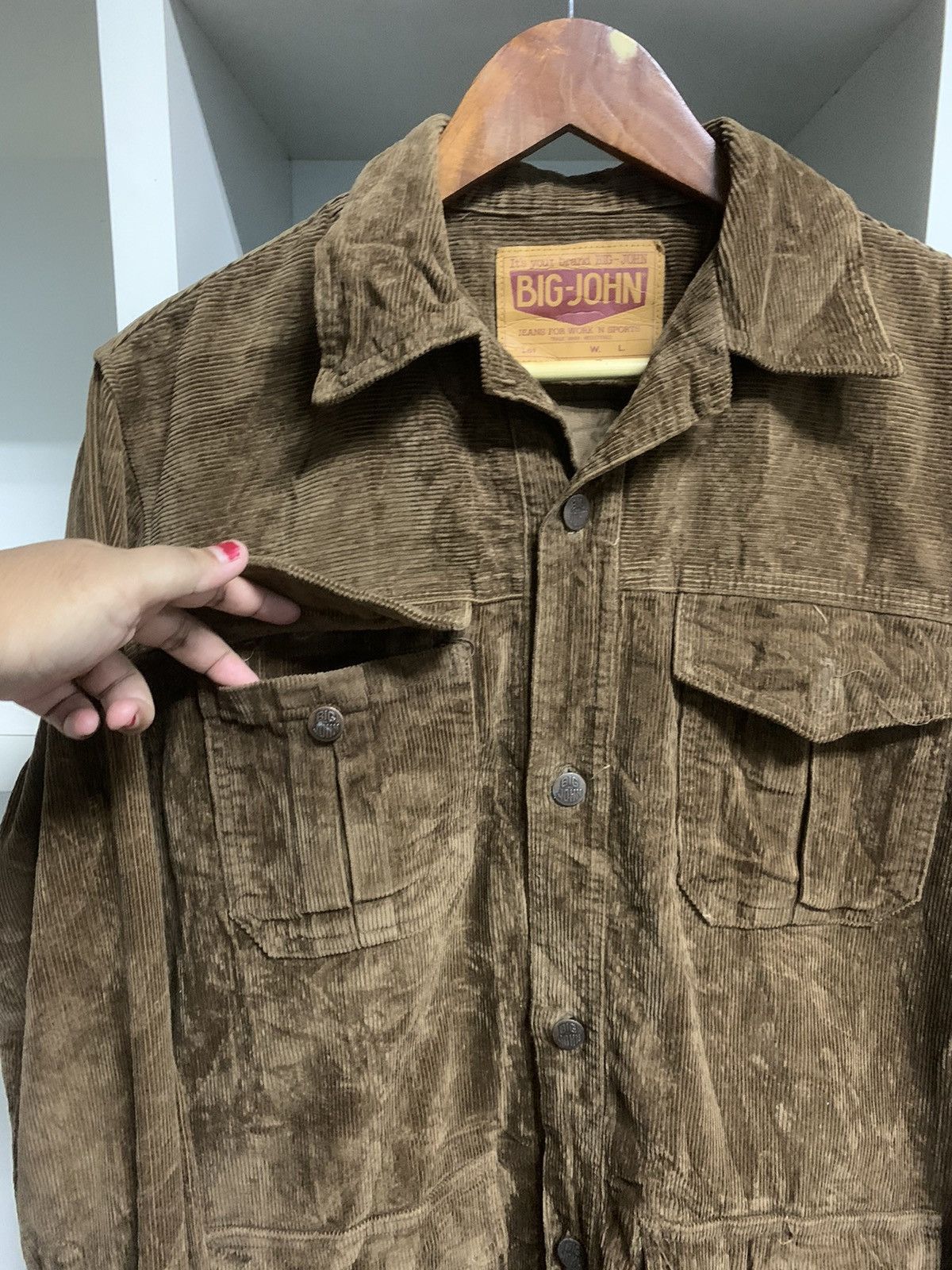 Big John × Vintage Vintage Big John Corduroy Jacket Size US L / EU 52-54 / 3 - 6 Thumbnail