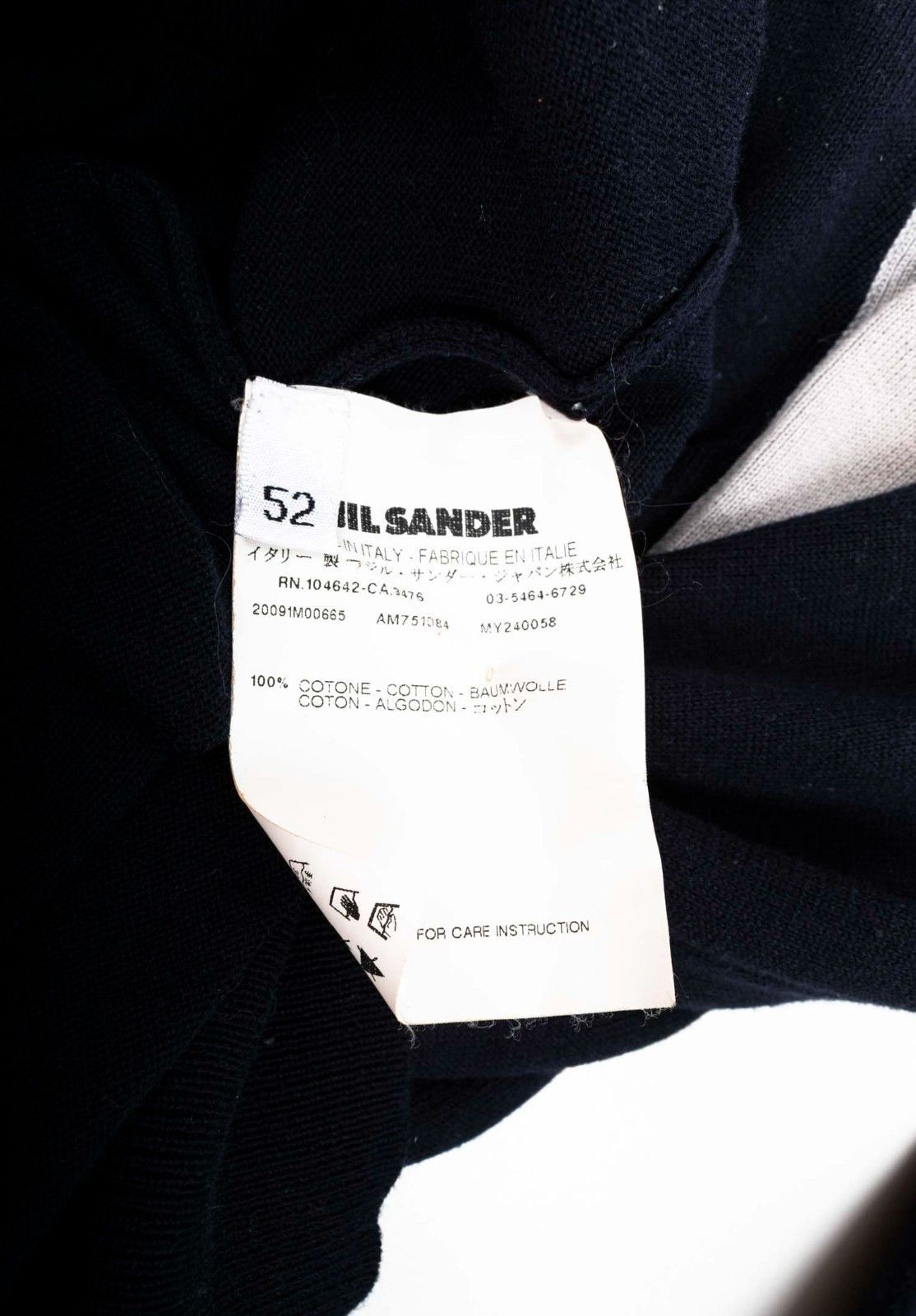 Jil Sander Jil Sander Men Cardigan Sweater Size IT52/L, S1865 Size US L / EU 52-54 / 3 - 7 Thumbnail