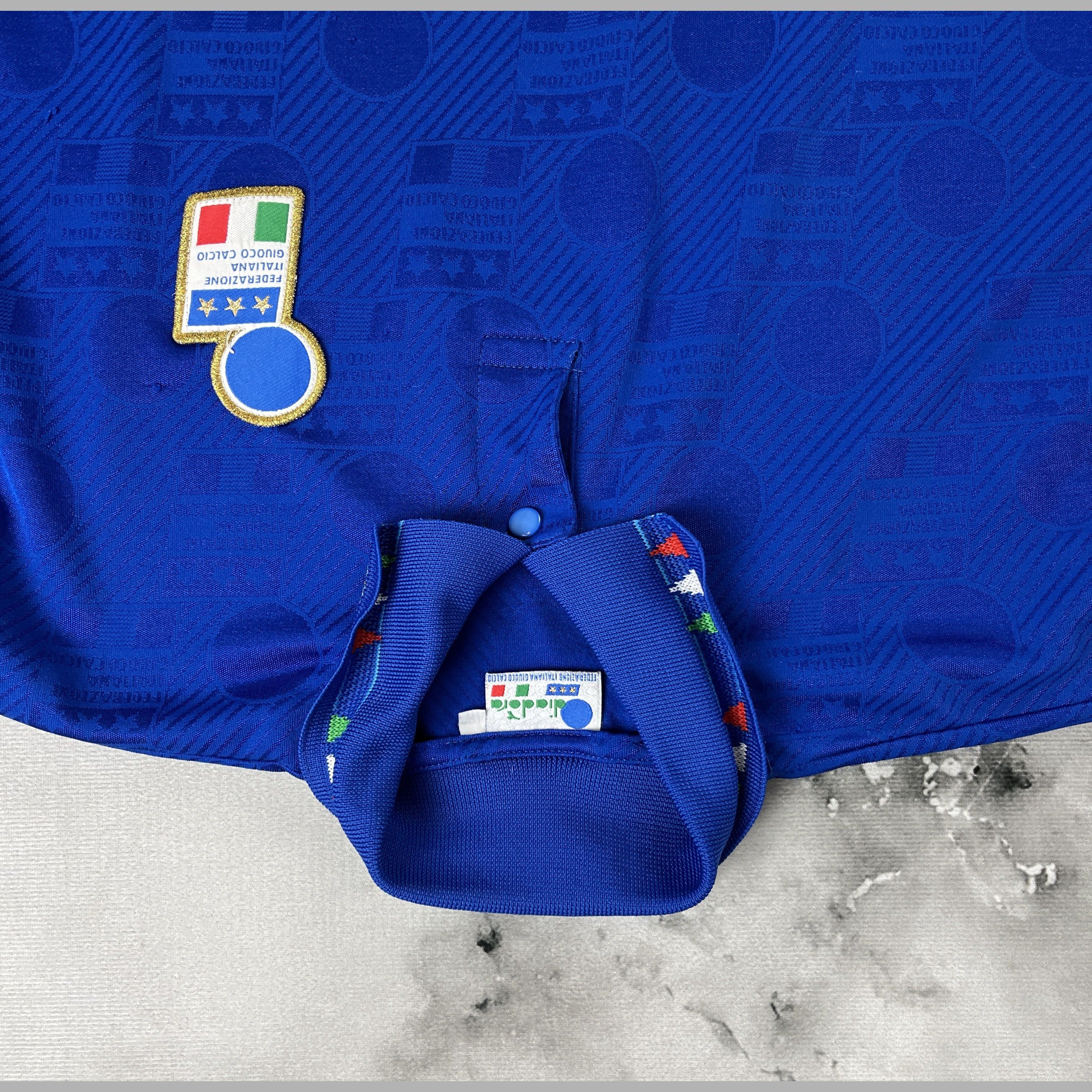 Diadora T-shirt Diadora X Italia Logo Monogramma '90s – S Size US S / EU 44-46 / 1 - 3 Thumbnail
