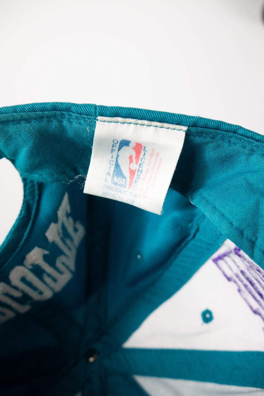 Designer × NBA NBA Vintage Hornets charlotte hat Size ONE SIZE - 6 Thumbnail
