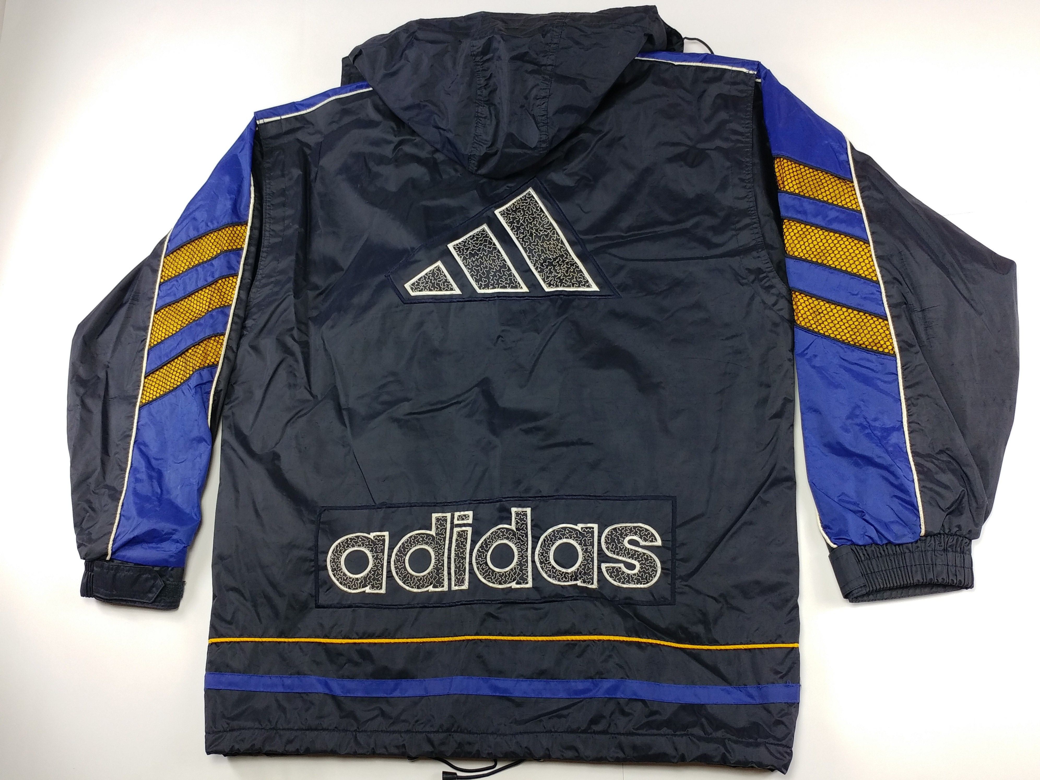 Adidas Adidas Equipment jacket, vintage hip hop 90s windbreaker L Size US L / EU 52-54 / 3 - 5 Thumbnail