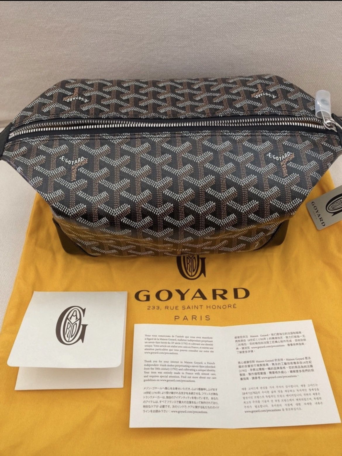 Goyard Goyard Boeing 25 Toilet Bag. | Grailed