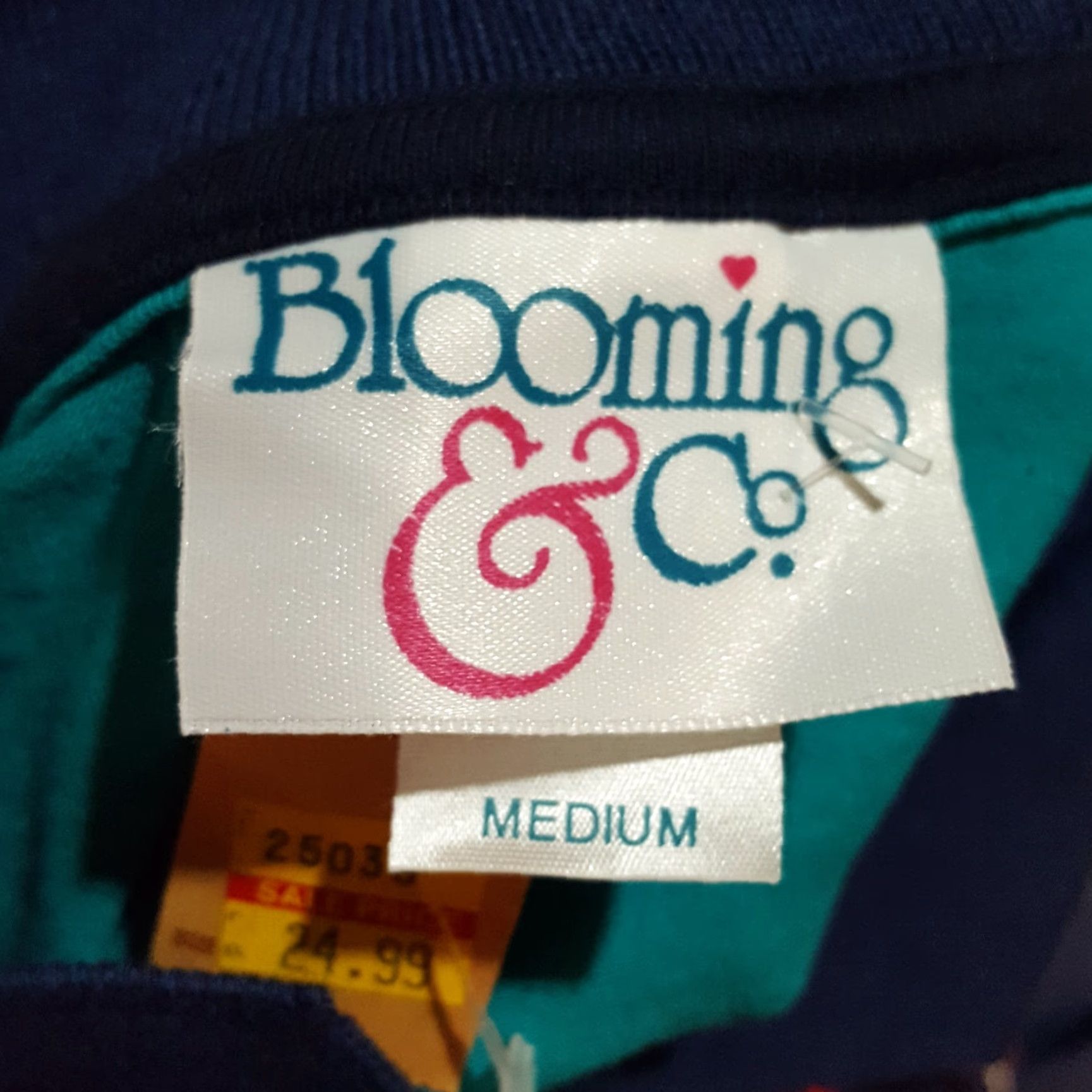 Vintage VINTAGE Blooming & Co T-Shirt Collared Short Sleeve Men's M Blue 80s 90s Preppy Golf Art Embroidered Logo Size US M / EU 48-50 / 2 - 4 Thumbnail