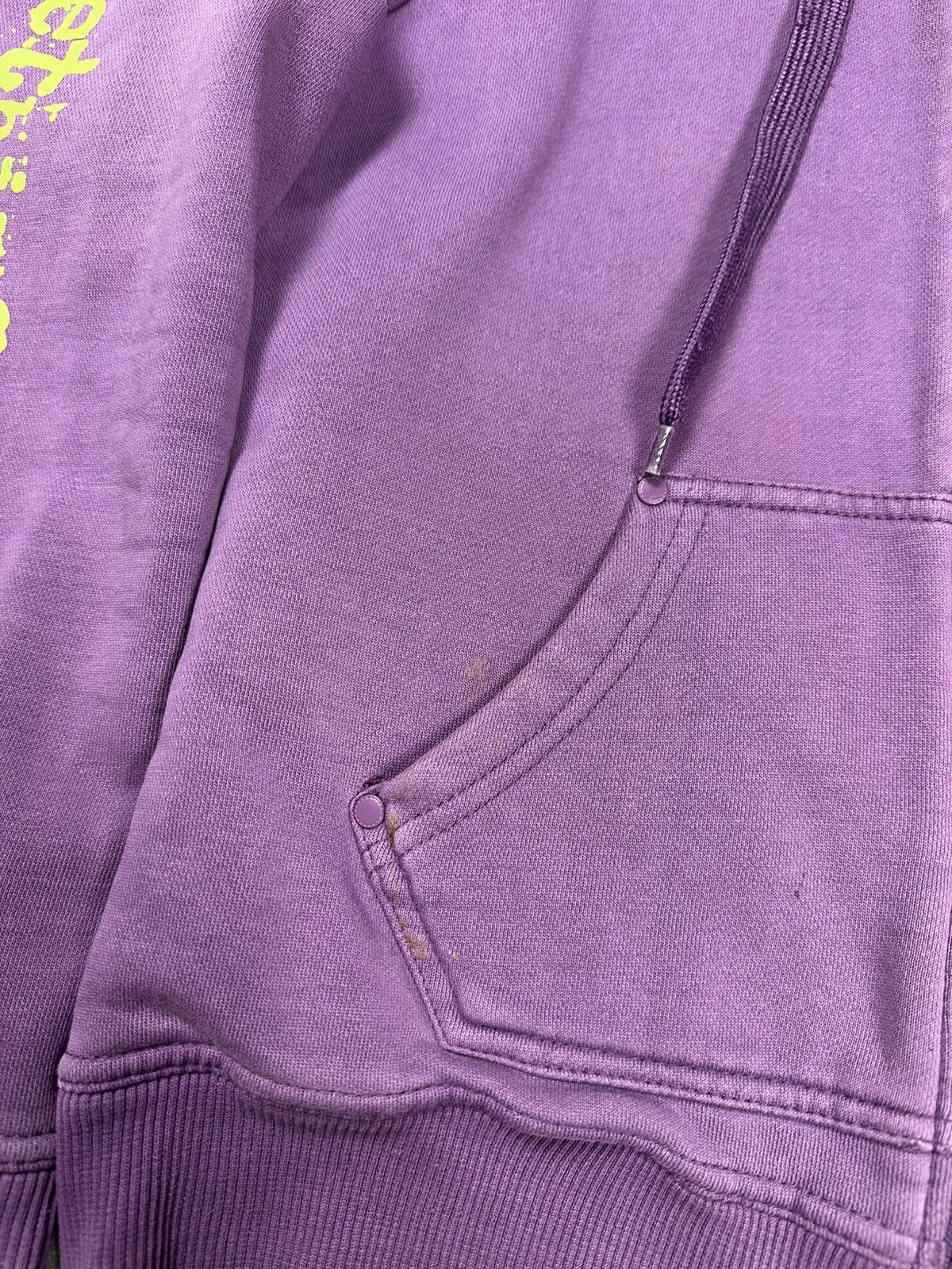 Abercrombie & Fitch Vintage Y2K Faux Fur Purple Hoodie 2 Zip Sweatshirt Size US S / EU 44-46 / 1 - 3 Thumbnail