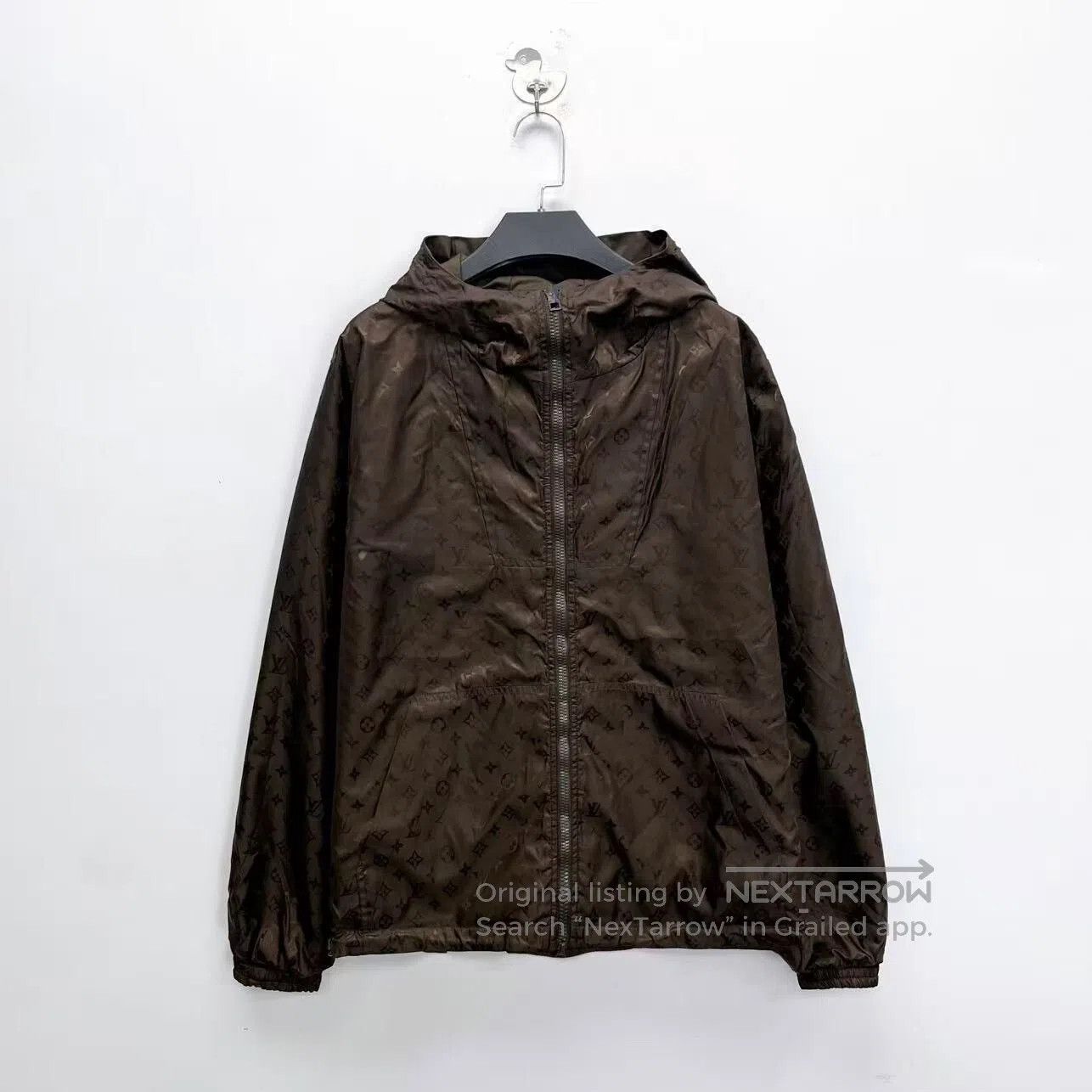 Louis Vuitton Louis Vuitton Pin-through jacket with dark pattern, vintag Size US L / EU 52-54 / 3 - 1 Thumbnail