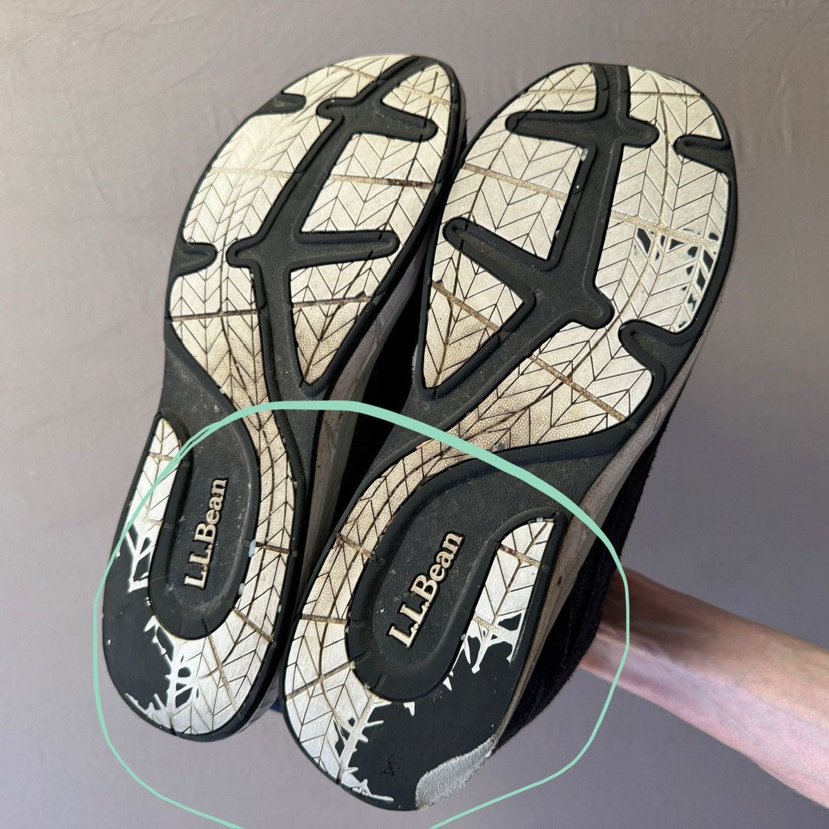 L.L. Bean L.L. Bean Suede Mesh Comfort Fitness Walking Sneakers Size US 11.5 / EU 44-45 - 7 Thumbnail