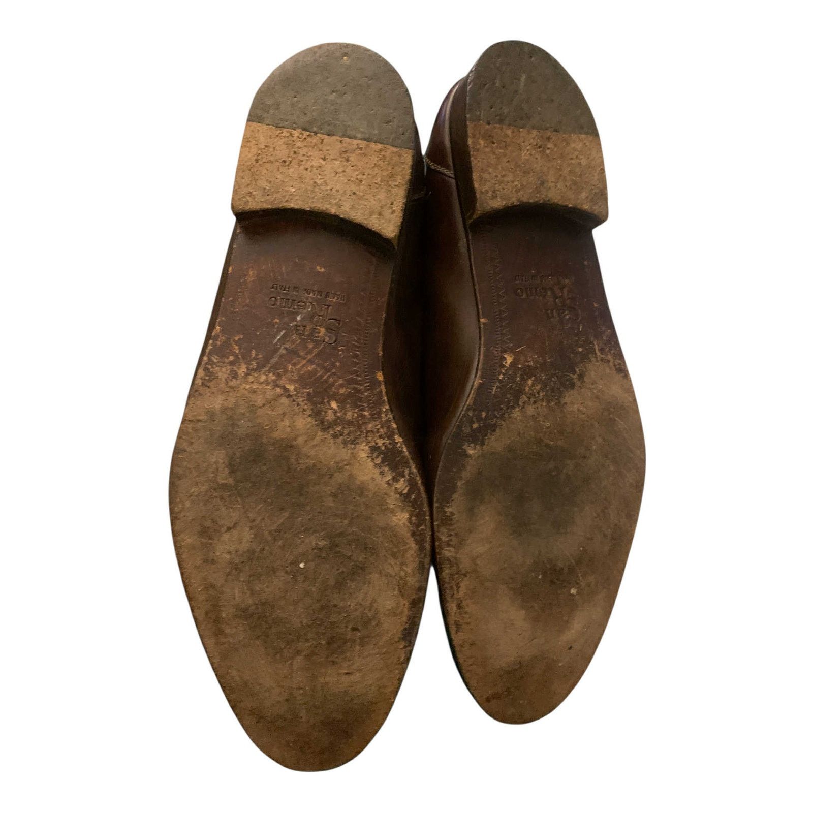 Other San Remo Leather Loafers Made in Italy Tassel Brown Shoe 9.5 Size US 9.5 / EU 42-43 - 5 Thumbnail