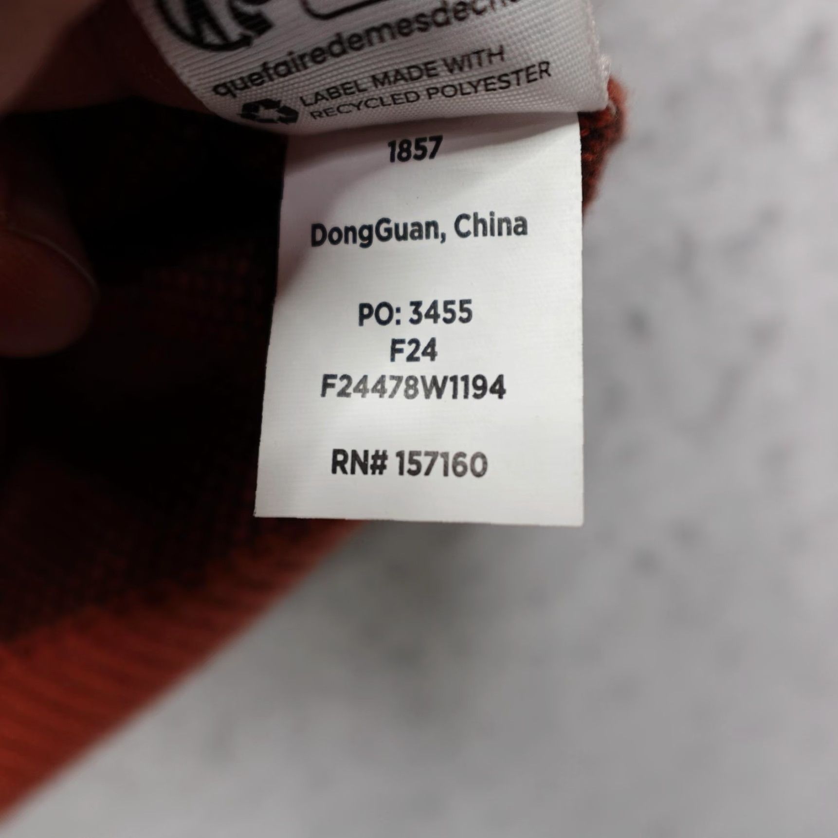 Cotopaxi Cotopaxi Sweater Womens Medium Orange Libre Mock Neck Pullover Merino Wool Blend Polyester Knit Solid Knitwear Size M / US 6-8 / IT 42-44 - 7 Thumbnail