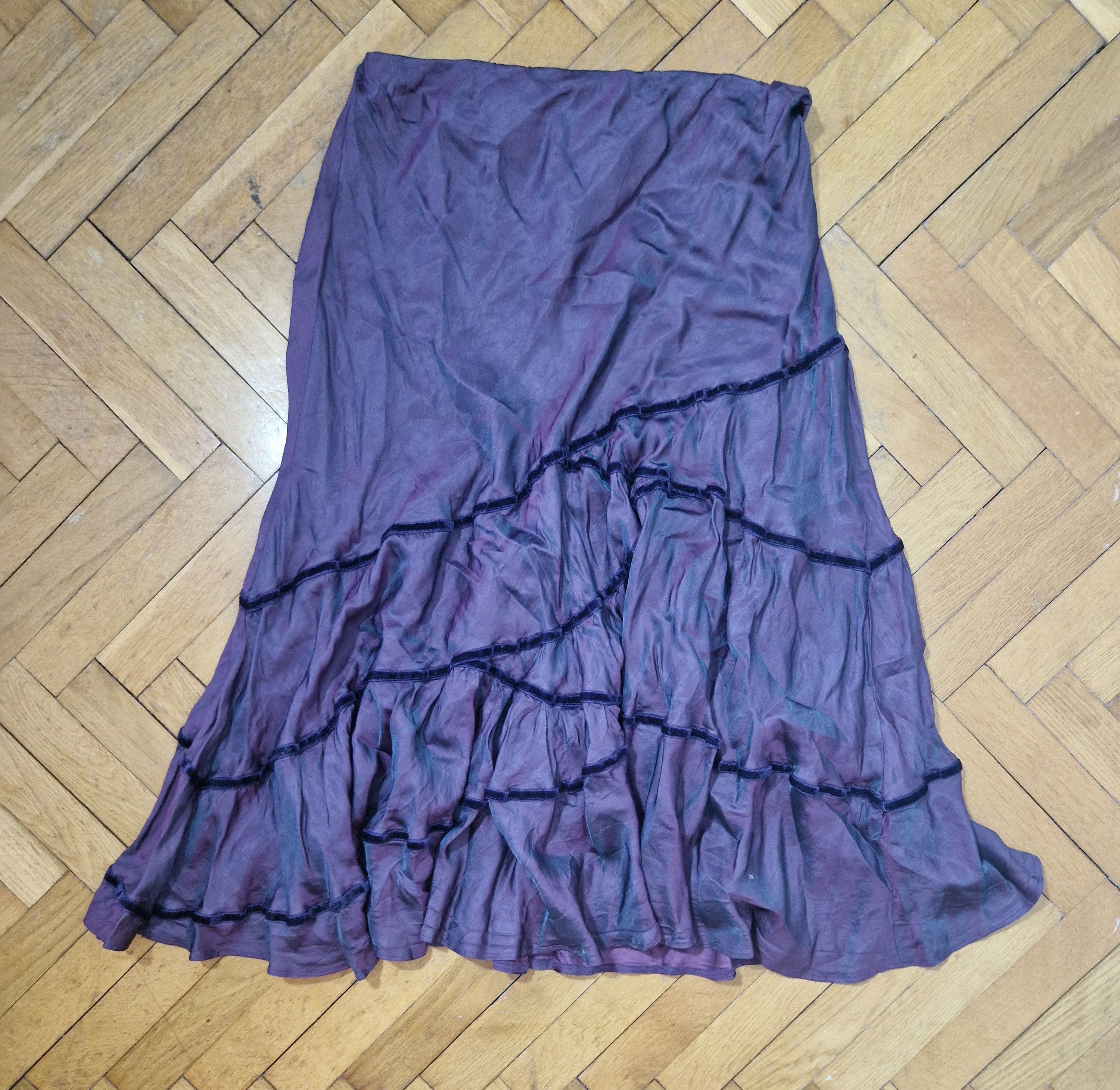 Hysteric Glamour Vintage flare purple midi skirt Size 30" / US 8 / IT 44 - 7 Thumbnail