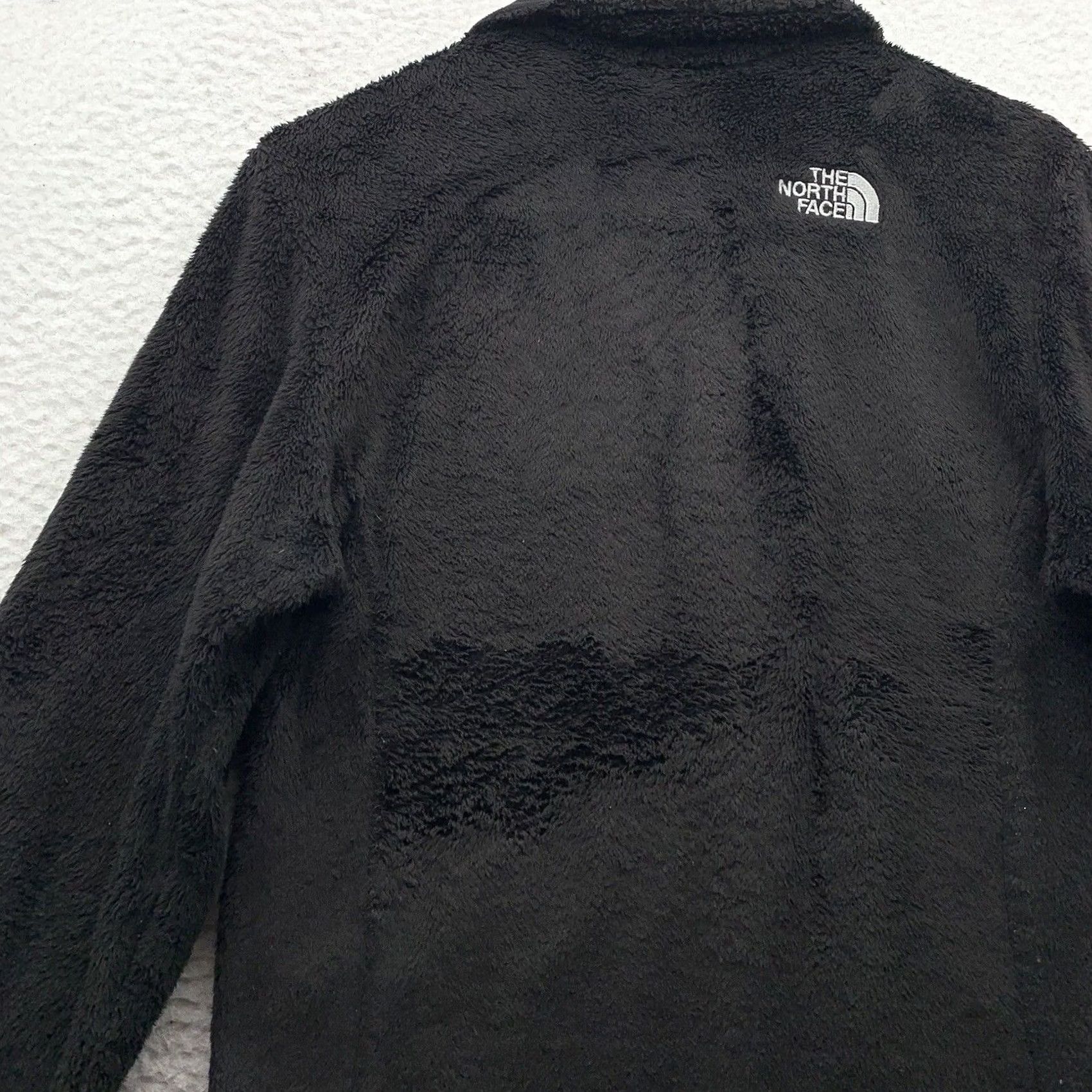 The North Face The North Face Faux Fur Jacket Small Black Fuzzy Fleece Hiking Outdoor Casual Size S / US 4 / IT 40 - 7 Thumbnail