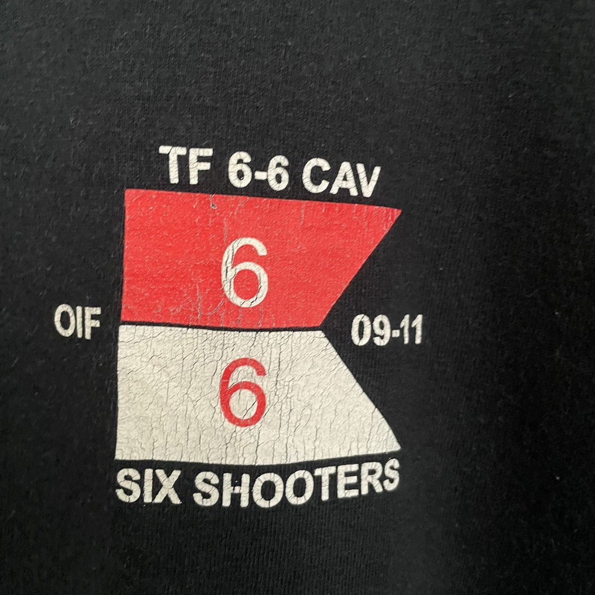 Vintage Vintage Y2K 6-6 CAV REGT Six Shooters SFRG Tee Size US L / EU 52-54 / 3 - 5 Thumbnail