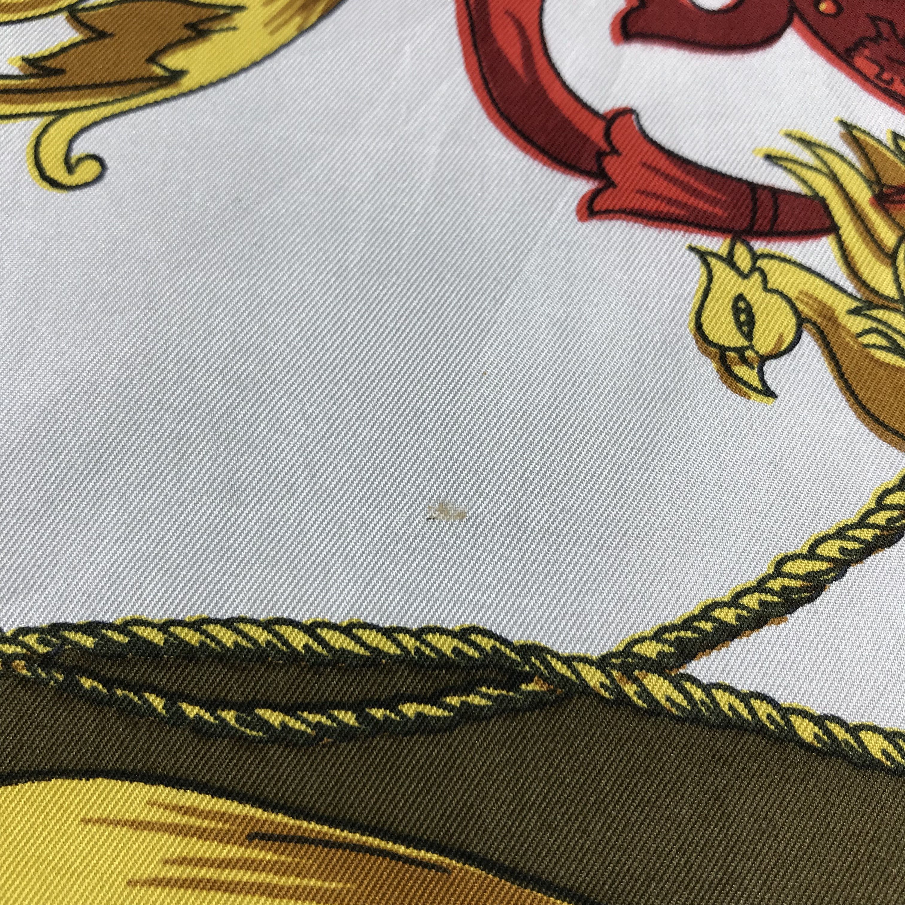 Vintage Vintage Luxury Design Silk Scarf M137 Size ONE SIZE - 5 Thumbnail