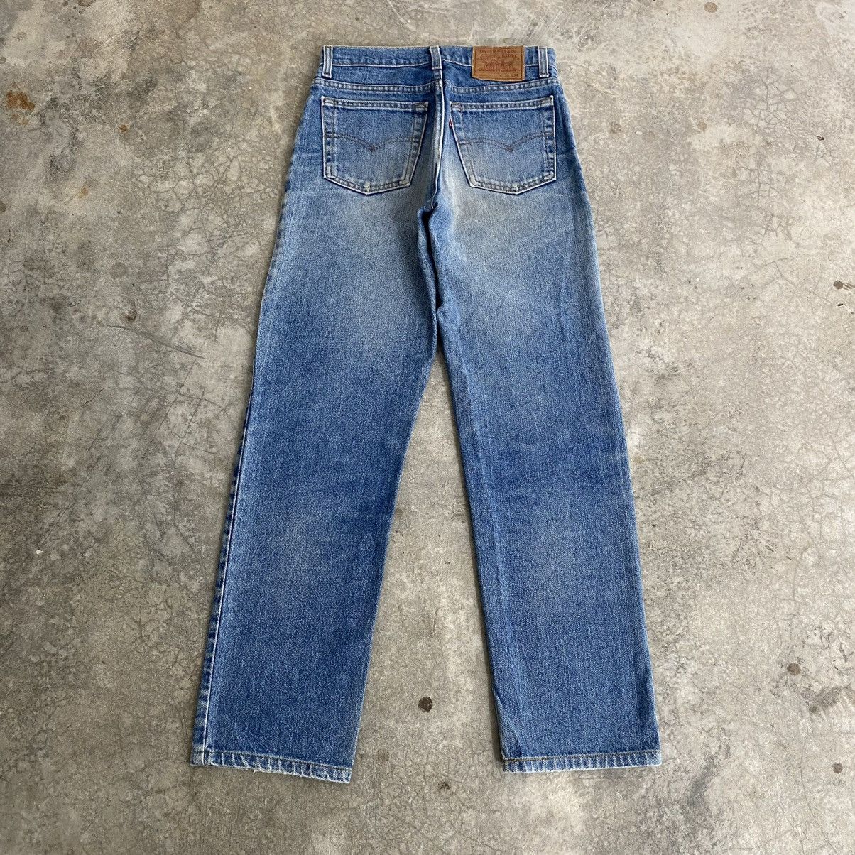 Levi's Insane Faded! Vintage 90’s Levis 510 Faded Blue Jeans USA Size US 29 - 9 Thumbnail