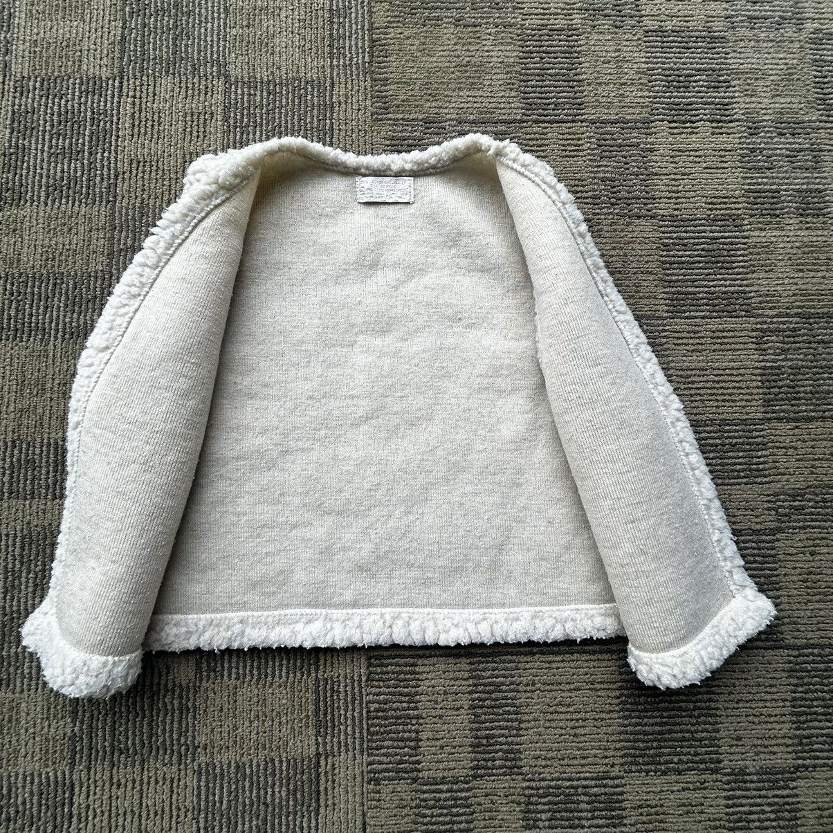 Vintage Vtg 70’s Deep Pile White Sherpa Vest Women’s Made In USA Size M / US 6-8 / IT 42-44 - 5 Thumbnail