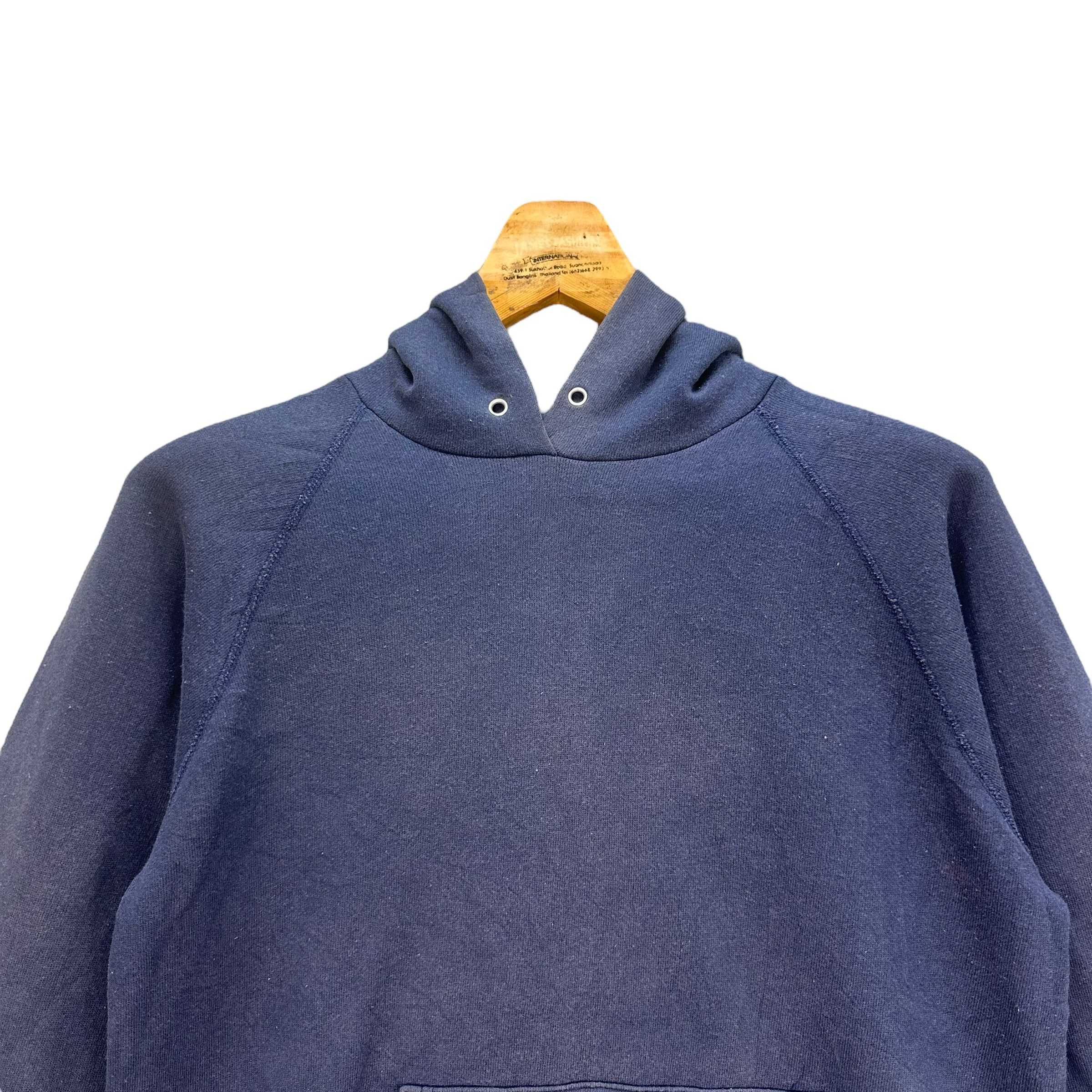Hanes VINTAGE PLAIN HOODIES #8432-008 Size US M / EU 48-50 / 2 - 2 Thumbnail