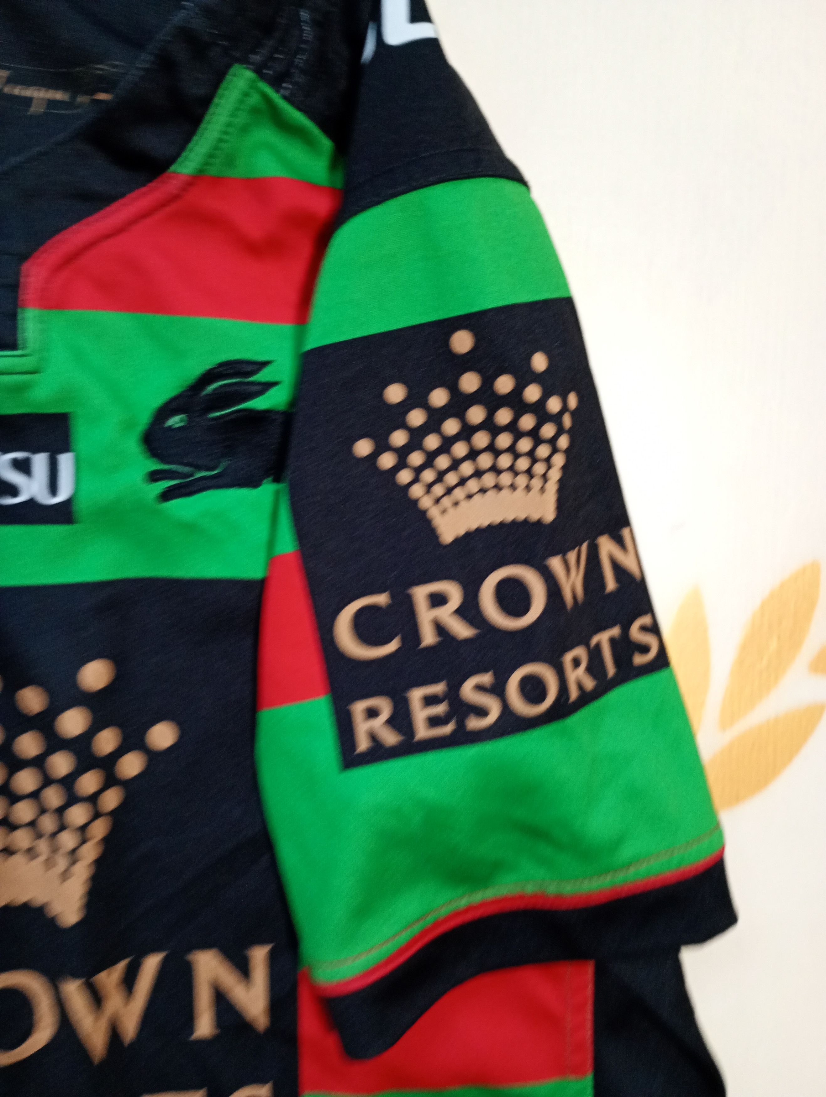 Vintage ISC NRL South Sydney Rabbitohs Rugby Shirt 2016 Size US M / EU 48-50 / 2 - 11 Thumbnail