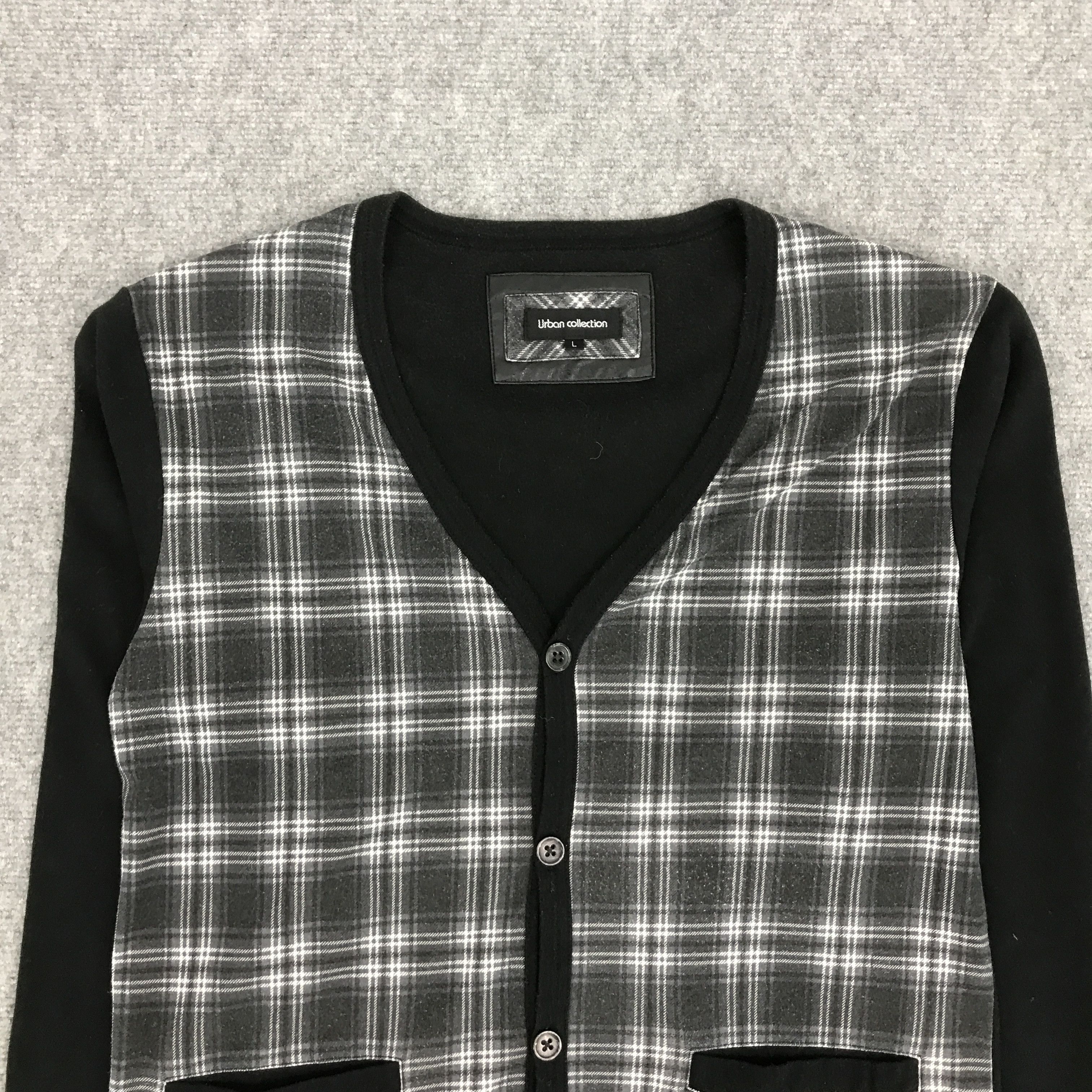Japanese Brand × Vintage JAPAN STYLE URBAN COLLECTION CARDIGAN BUTTON JACKET Size US L / EU 52-54 / 3 - 3 Thumbnail