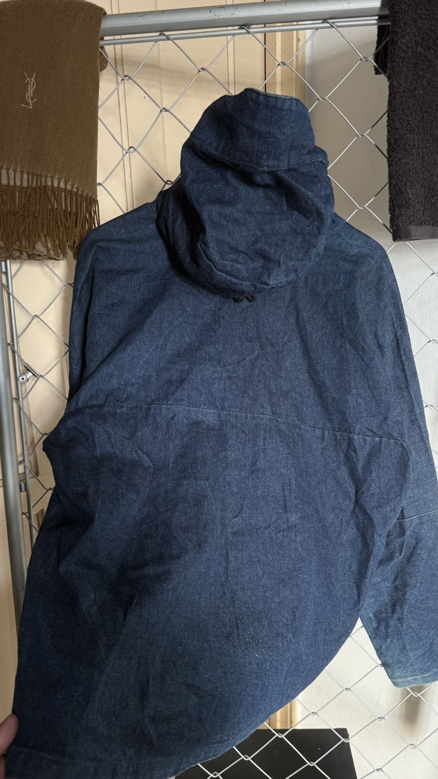 Japanese Brand Rare Denim Down Jacket Feathered Friends Seattle Gorpcore Size US S / EU 44-46 / 1 - 4 Thumbnail