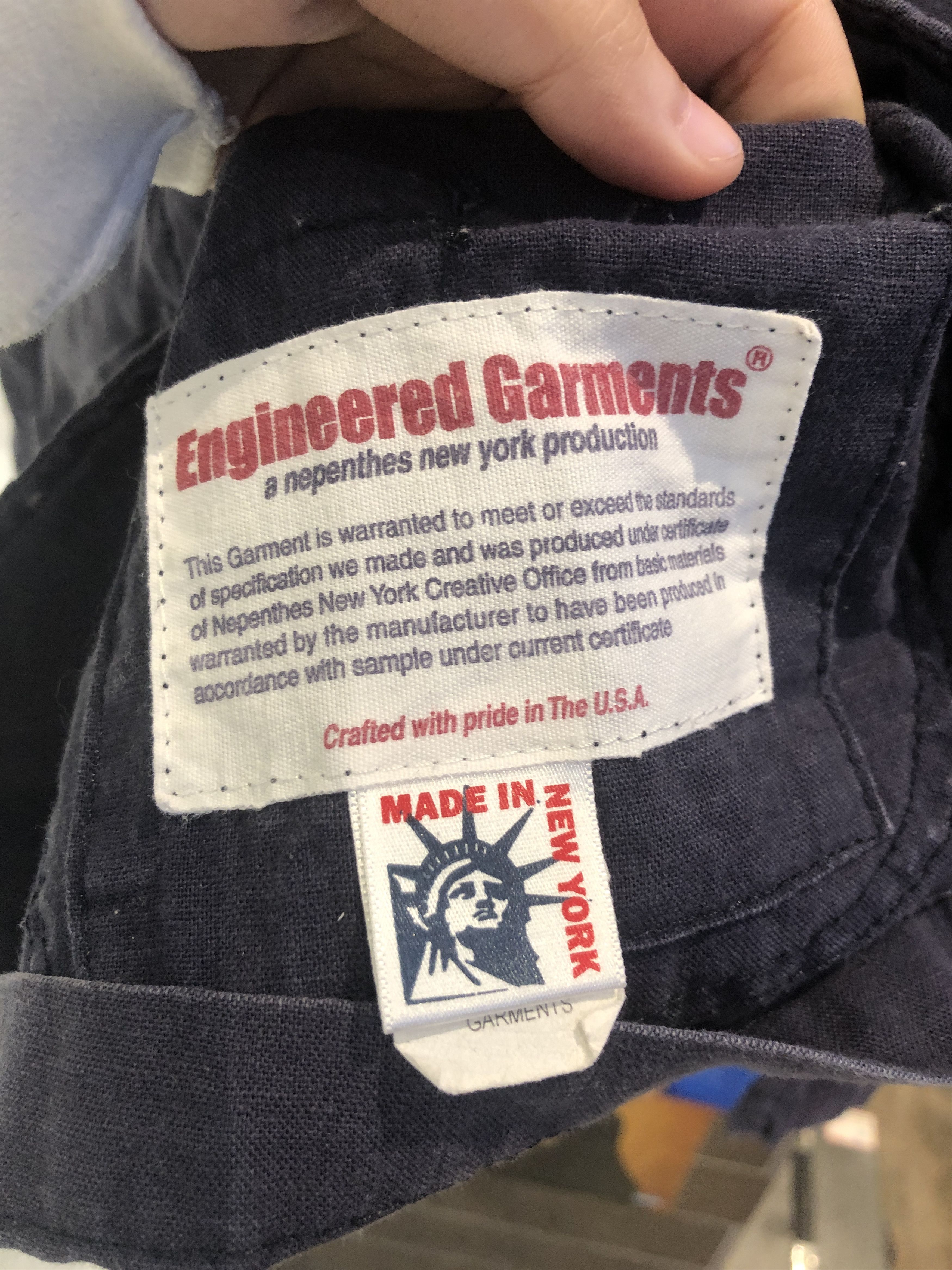Engineered Garments Denim Chore Coat Size US S / EU 44-46 / 1 - 3 Thumbnail