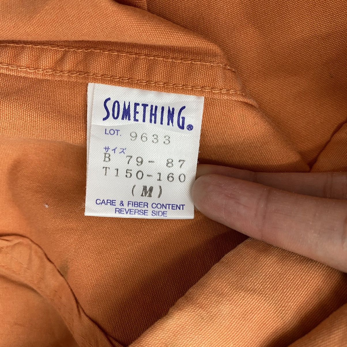 Edwin × Vintage Vintage SOMETHING By EDWIN Anorak Design Orange Hooded Size US M / EU 48-50 / 2 - 5 Thumbnail