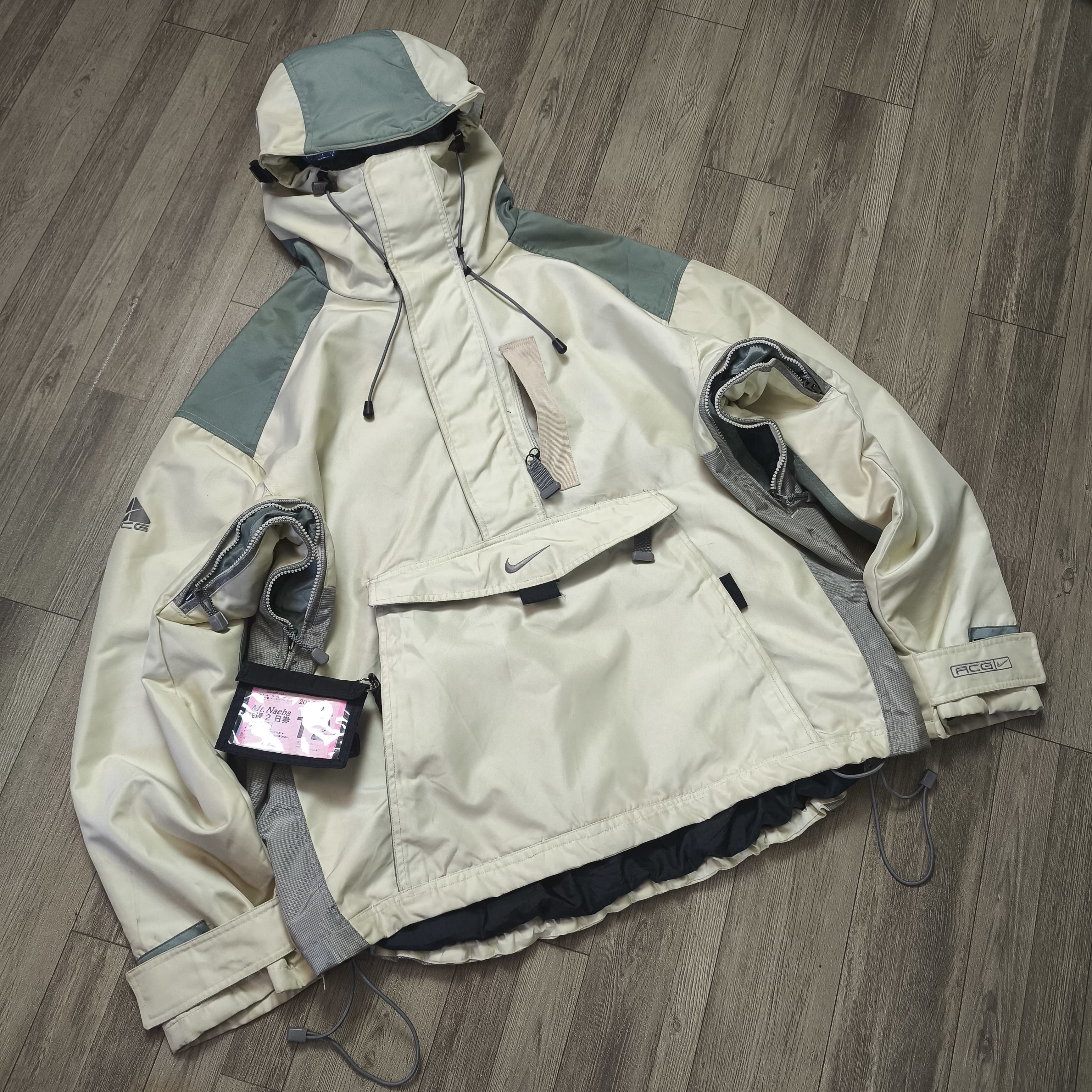 Goretex × Nike ACG Nike ACG Padded Half Zip Winter Anorak Jacket (1990s) Size US XL / EU 56 / 4 - 7 Thumbnail