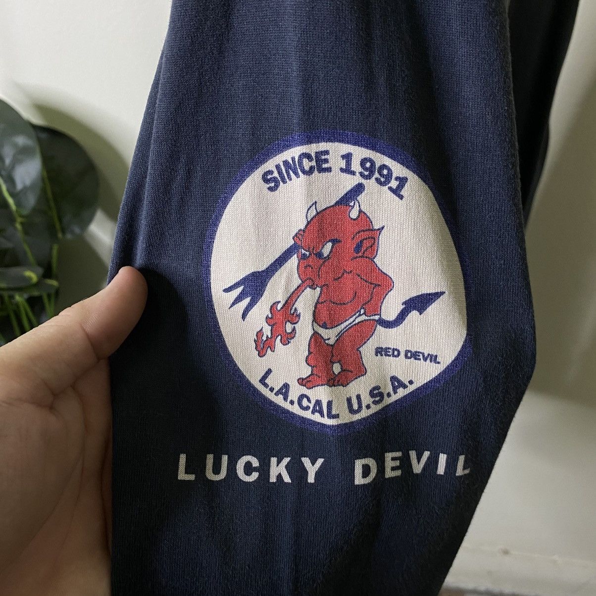 Tedman Tedman Company US Air Force Red Devils Fighting Squadron LS Size US XL / EU 56 / 4 - 3 Thumbnail