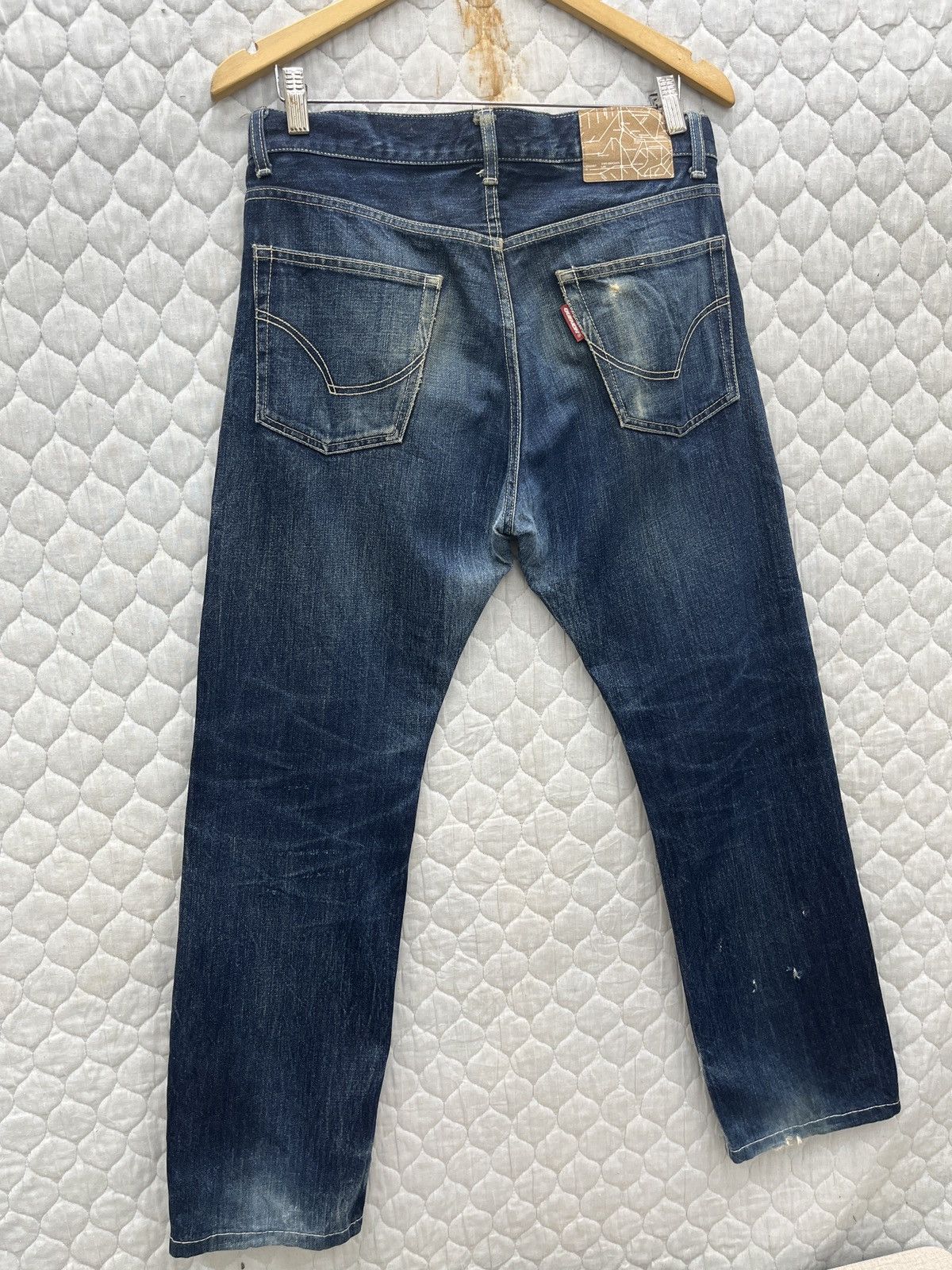 Japanese Brand × Vintage 🔥🔥🔥ARCHIVE QUENCH JAPAN BLUE INDIGO DENIM Size US 32 / EU 48 - 2 Thumbnail