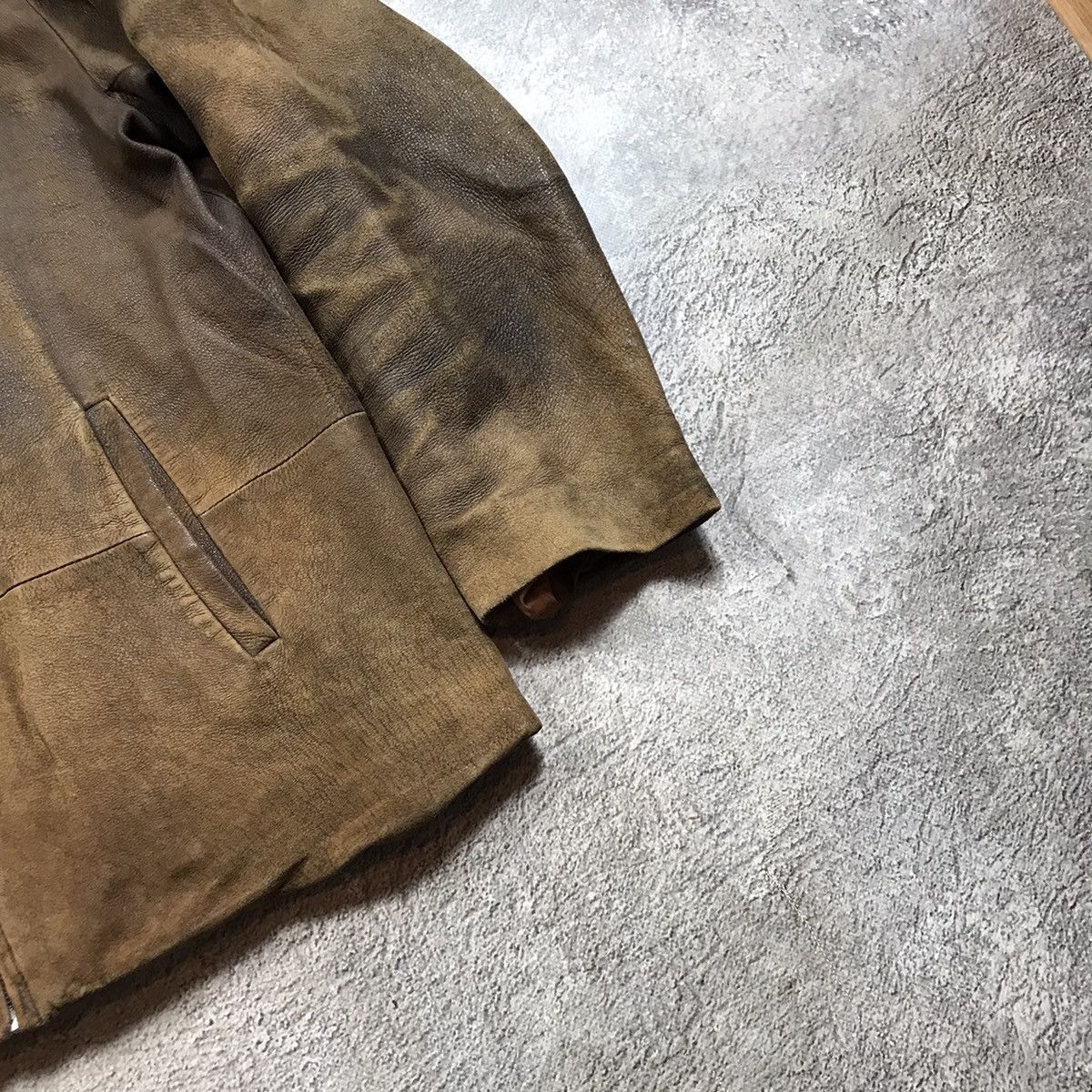 If Six Was Nine VINTAGE LEATHER JACKET JAPAN STREETWEAR NAPOLEON STYLE Size US L / EU 52-54 / 3 - 5 Thumbnail
