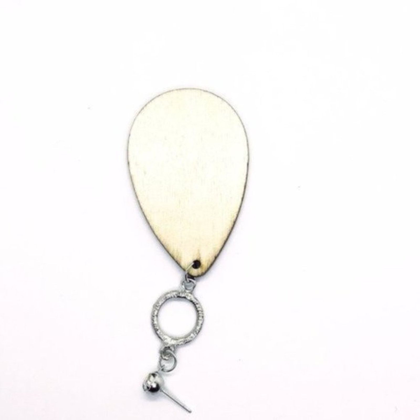 Other NWT Silver-Tone Rhinestone Painted Wood Dangle Earrings Size ONE SIZE - 6 Thumbnail