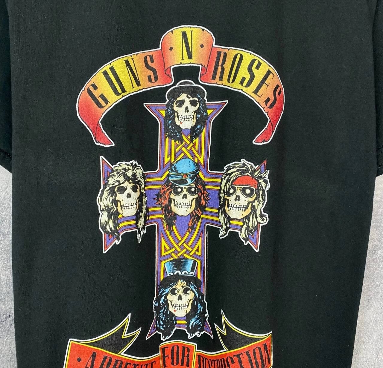 Guns N' Roses Guns N Roses Appetite For Destruction Tee Men's Size L Black Size US L / EU 52-54 / 3 - 4 Thumbnail