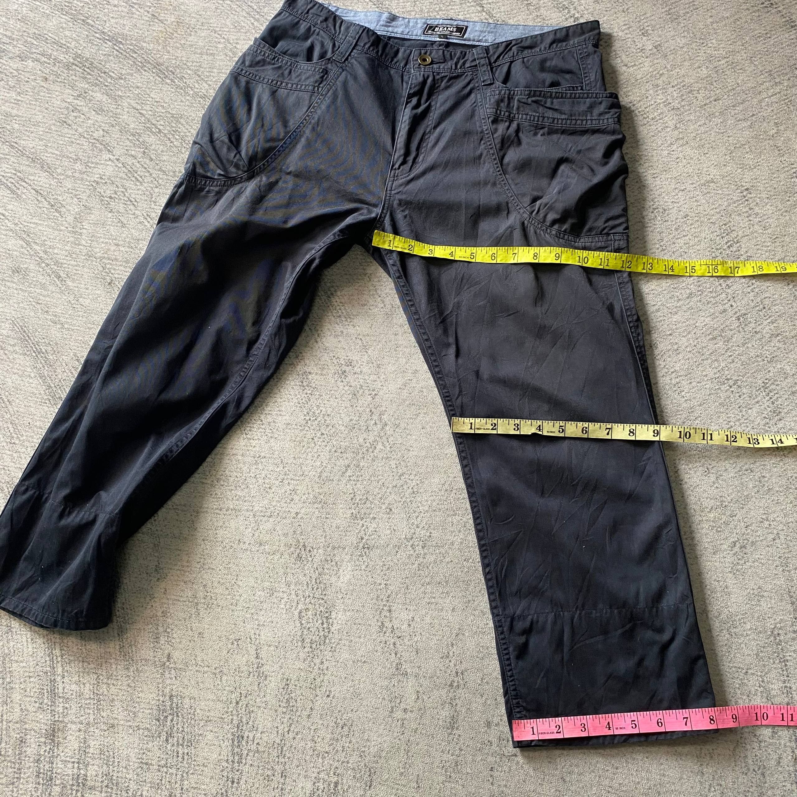 Beams Japan Beams Wide Leg Utility Pants Size US 33 - 9 Thumbnail